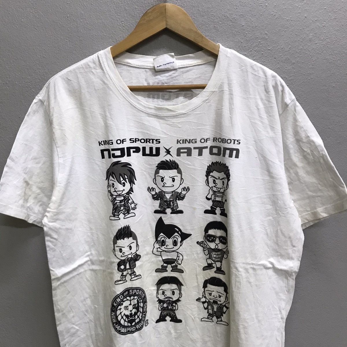 Anime VINTAGE ATOM KING OF ROBOTS ASTRO BOY TSHIRT Size US XL / EU 56 / 4 - 4 Thumbnail