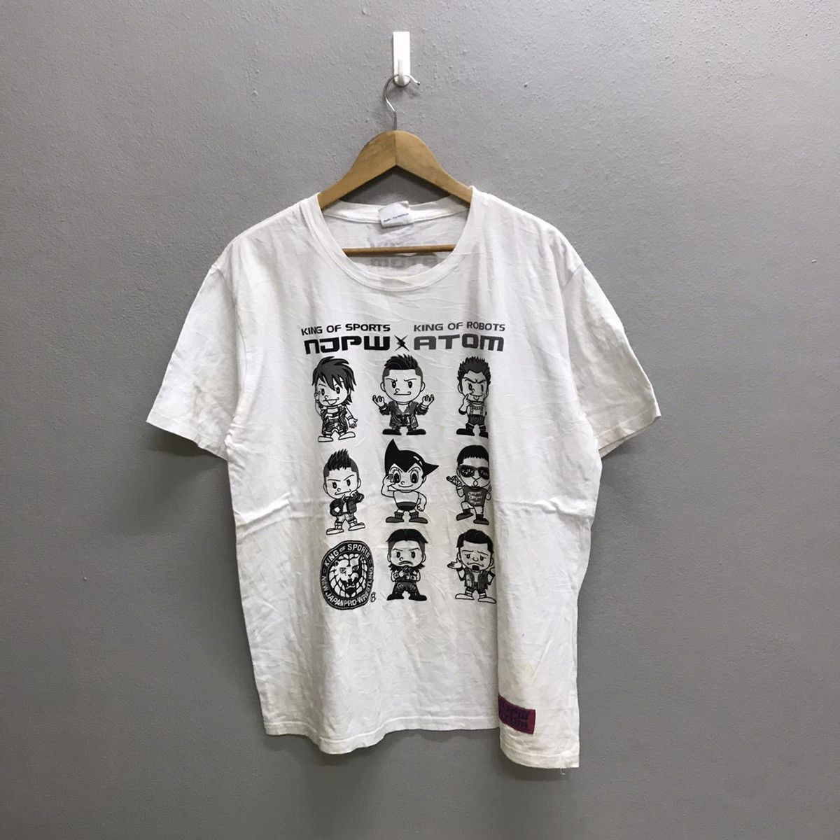 Anime VINTAGE ATOM KING OF ROBOTS ASTRO BOY TSHIRT Size US XL / EU 56 / 4 - 3 Thumbnail