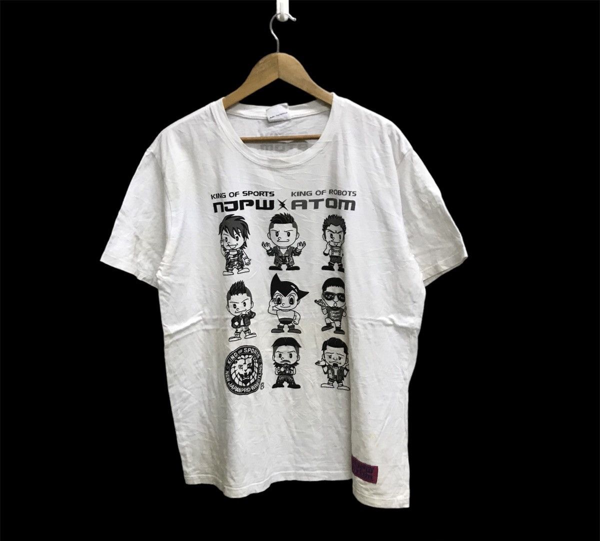 Anime VINTAGE ATOM KING OF ROBOTS ASTRO BOY TSHIRT Size US XL / EU 56 / 4 - 1 Thumbnail