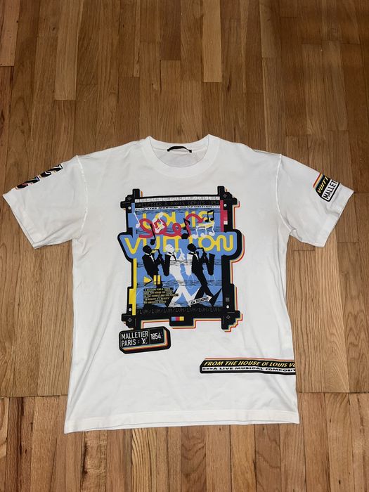 Louis Vuitton LV Jazz Flyers T Shirt – Tenisshop.la