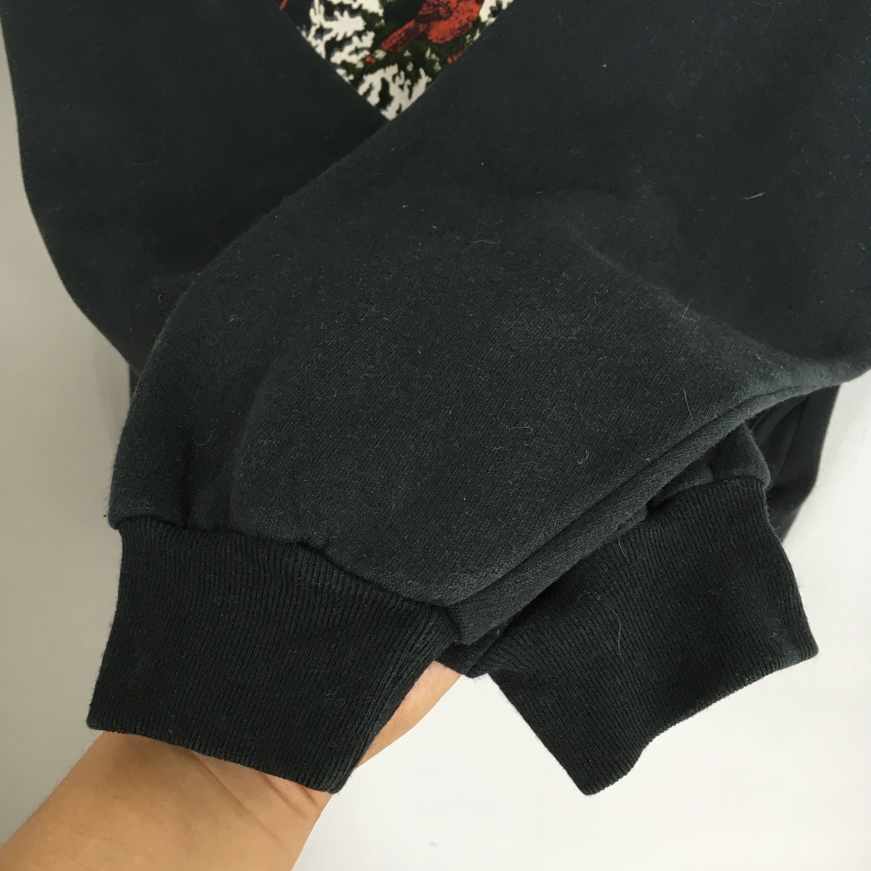 Habitat Vintage 90s Cardinal Bird Black Sweatshirt Large Size US L / EU 52-54 / 3 - 5 Thumbnail