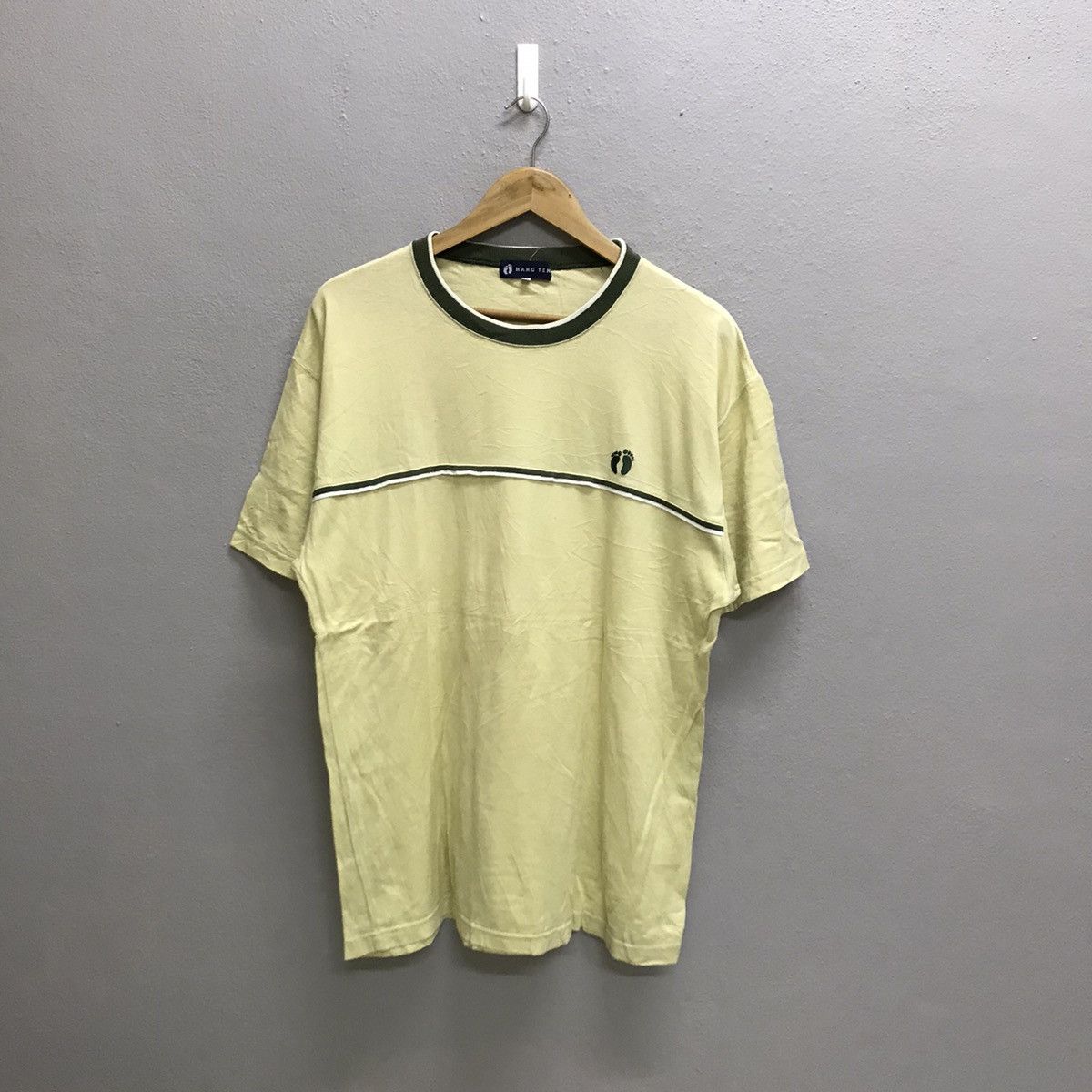Hang Ten VINTAGE HANG TEN SMALL LOGO EMBROIDERY TSHIRT Size US L / EU 52-54 / 3 - 3 Thumbnail