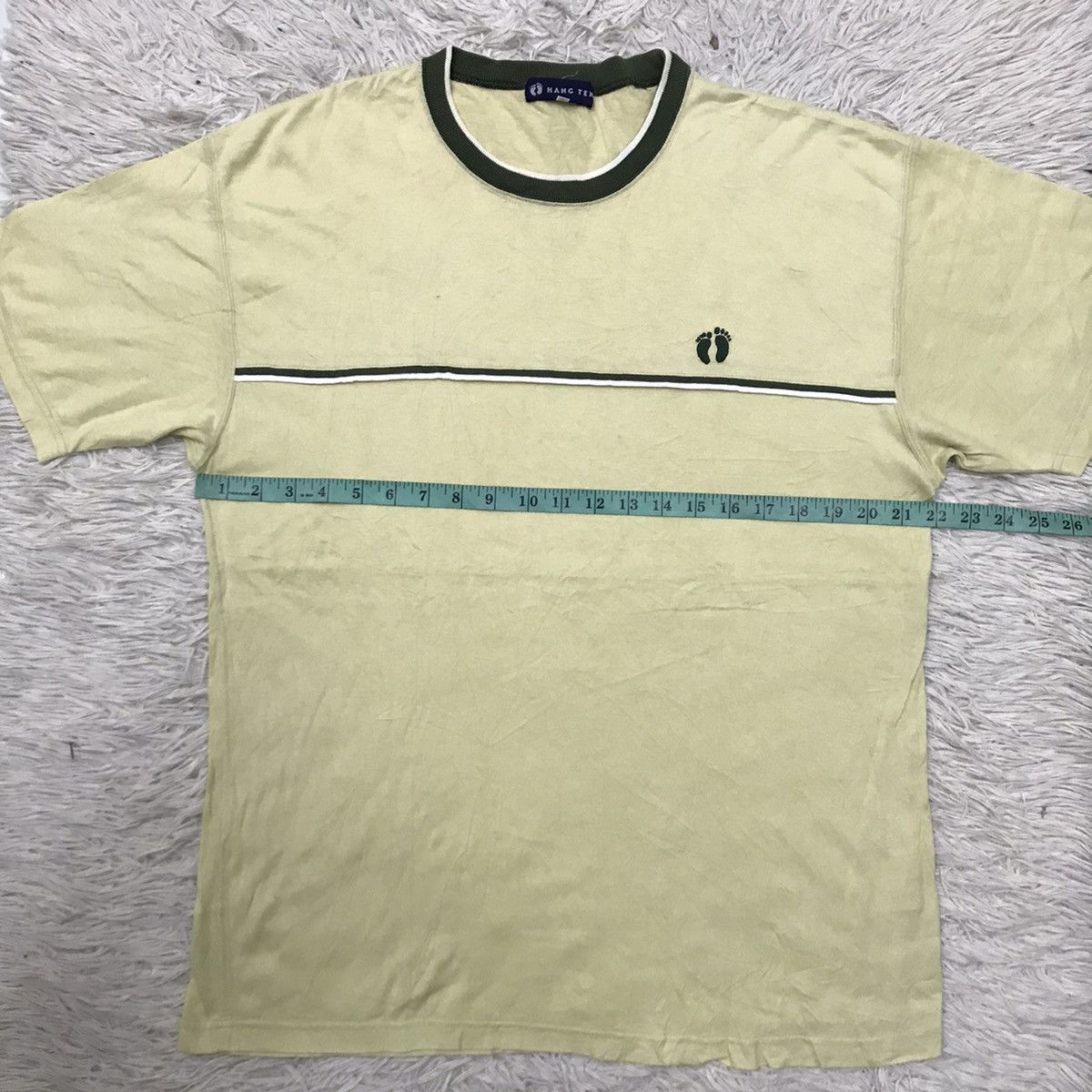 Hang Ten VINTAGE HANG TEN SMALL LOGO EMBROIDERY TSHIRT Size US L / EU 52-54 / 3 - 12 Thumbnail