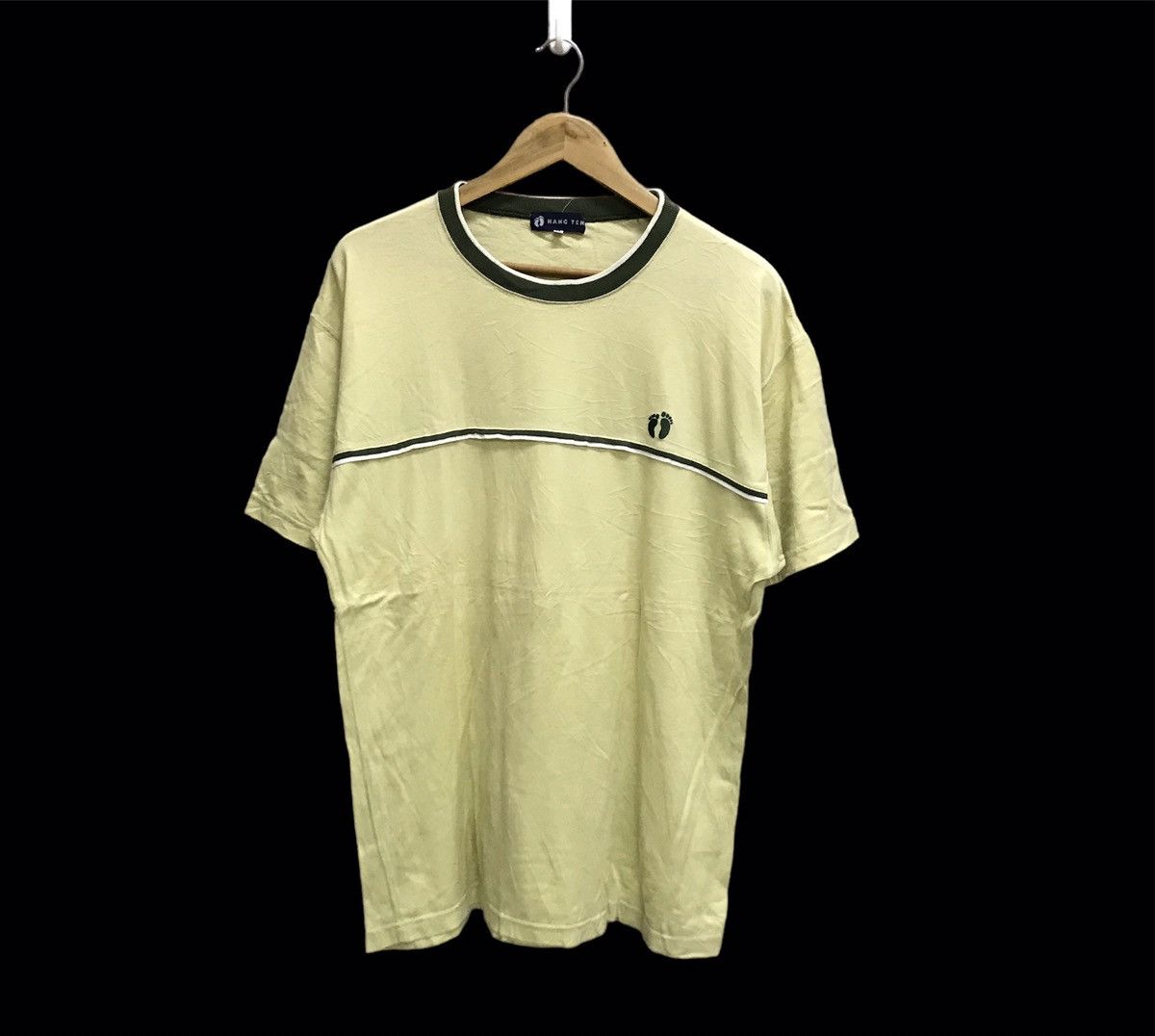 Hang Ten VINTAGE HANG TEN SMALL LOGO EMBROIDERY TSHIRT Size US L / EU 52-54 / 3 - 1 Thumbnail