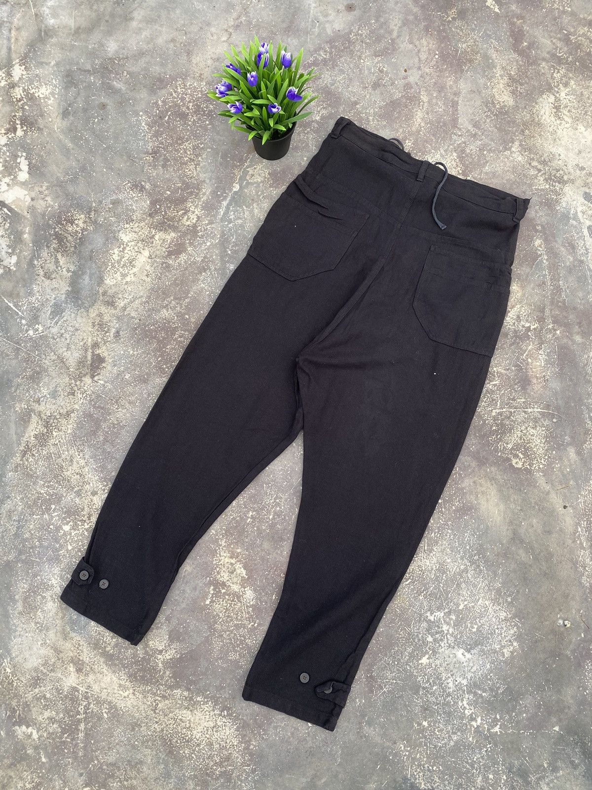 Japanese Brand Amina high rise pants Size US 33 - 2 Thumbnail