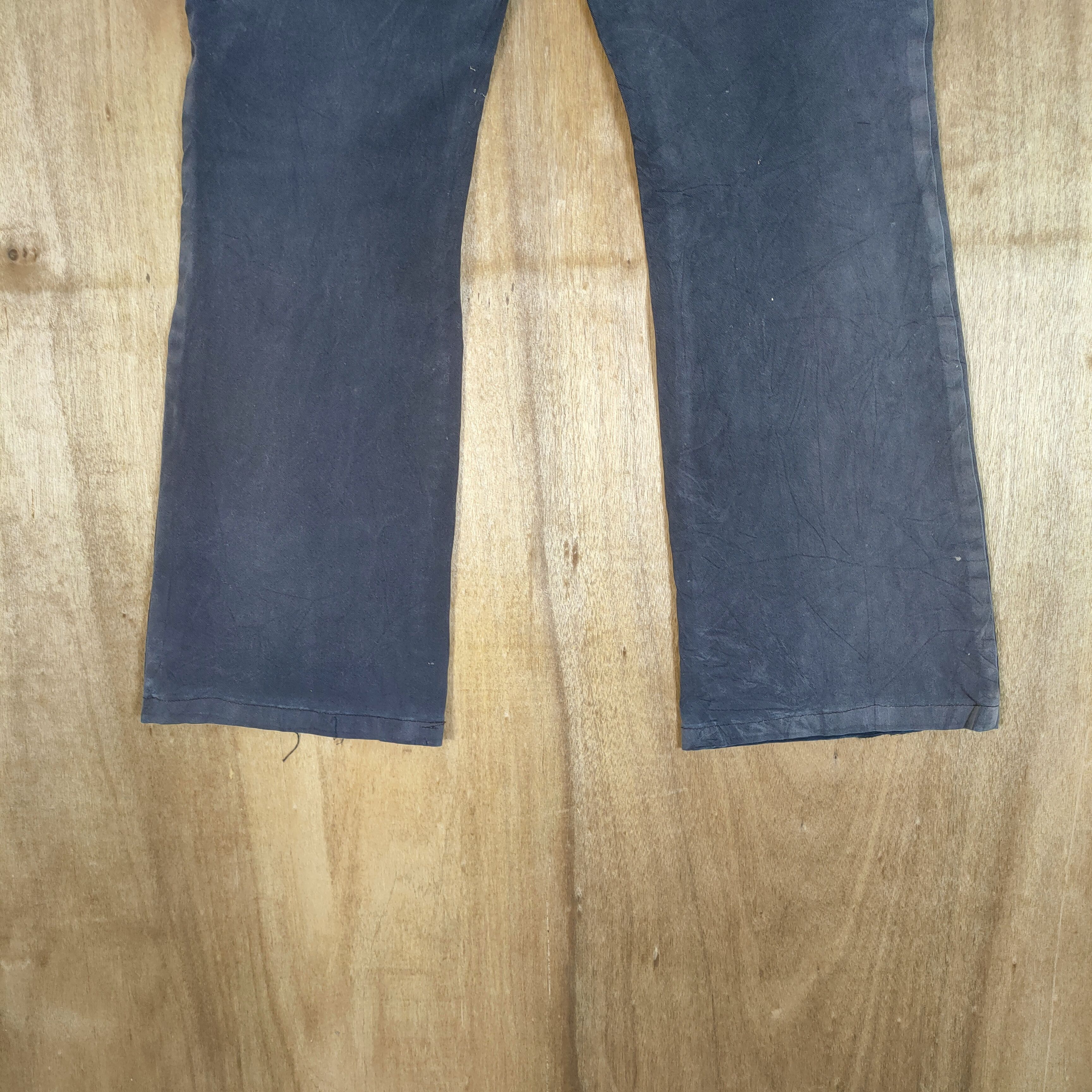 Japanese Brand VINTAGE LEMIORE FADED FLARE CARGO PANTS Size US 30 / EU 46 - 9 Thumbnail