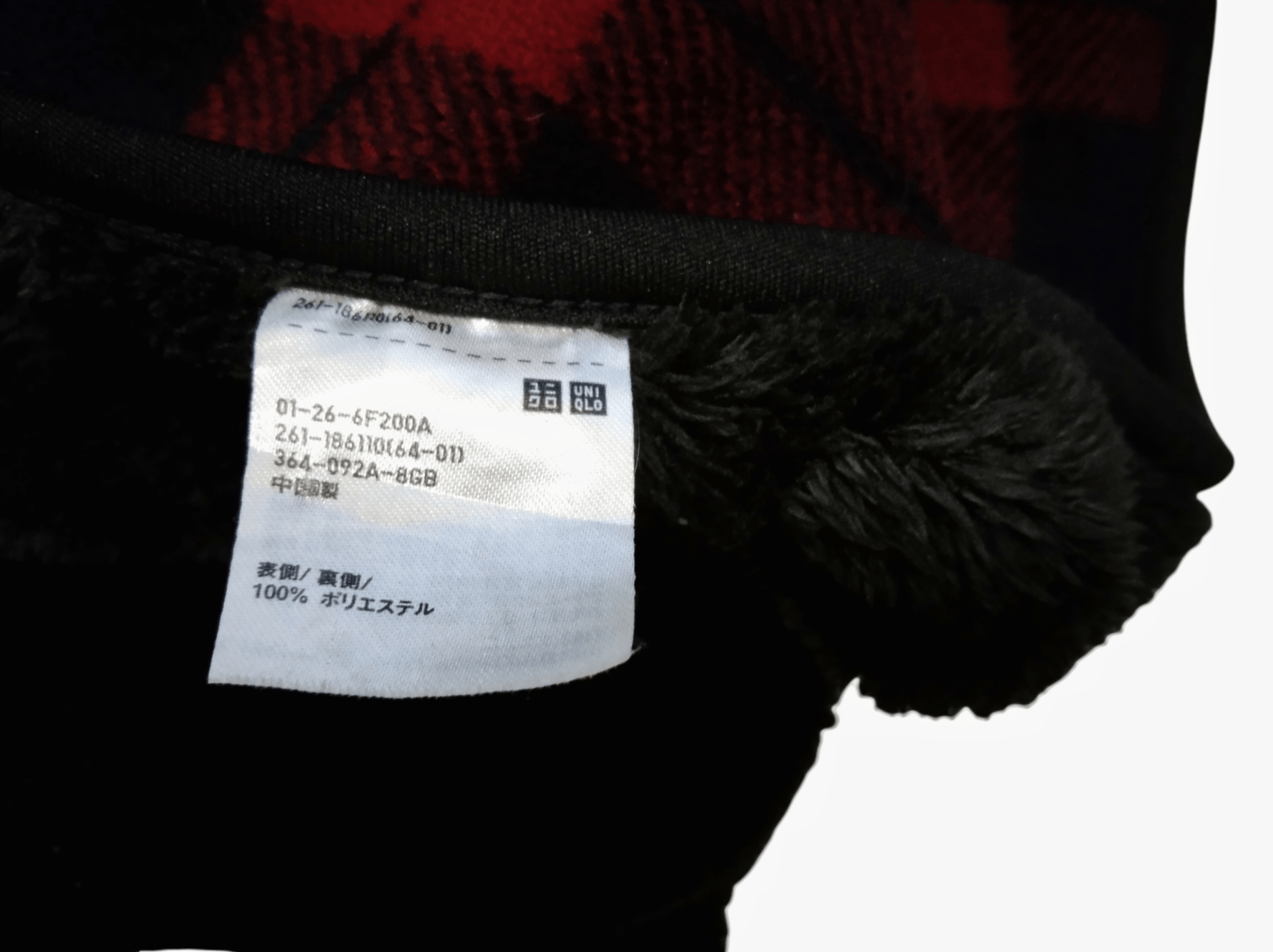 Japanese Brand × Jun Takahashi × Uniqlo VINTAGE UNIQLO PLAID FURRY FLEECE BUTTON UP CAPE Size US M / EU 48-50 / 2 - 14 Thumbnail