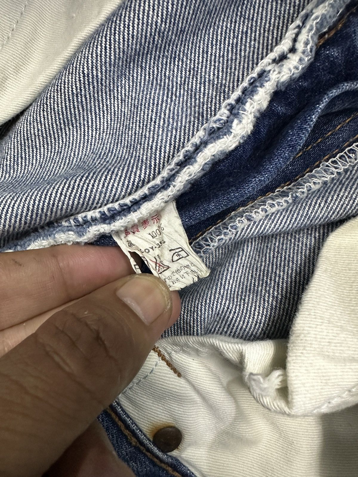 Big John × KOJIMA GENES × Vintage Vintage 80s Big John Denim Size 29 J748 Size US 29 - 11 Thumbnail