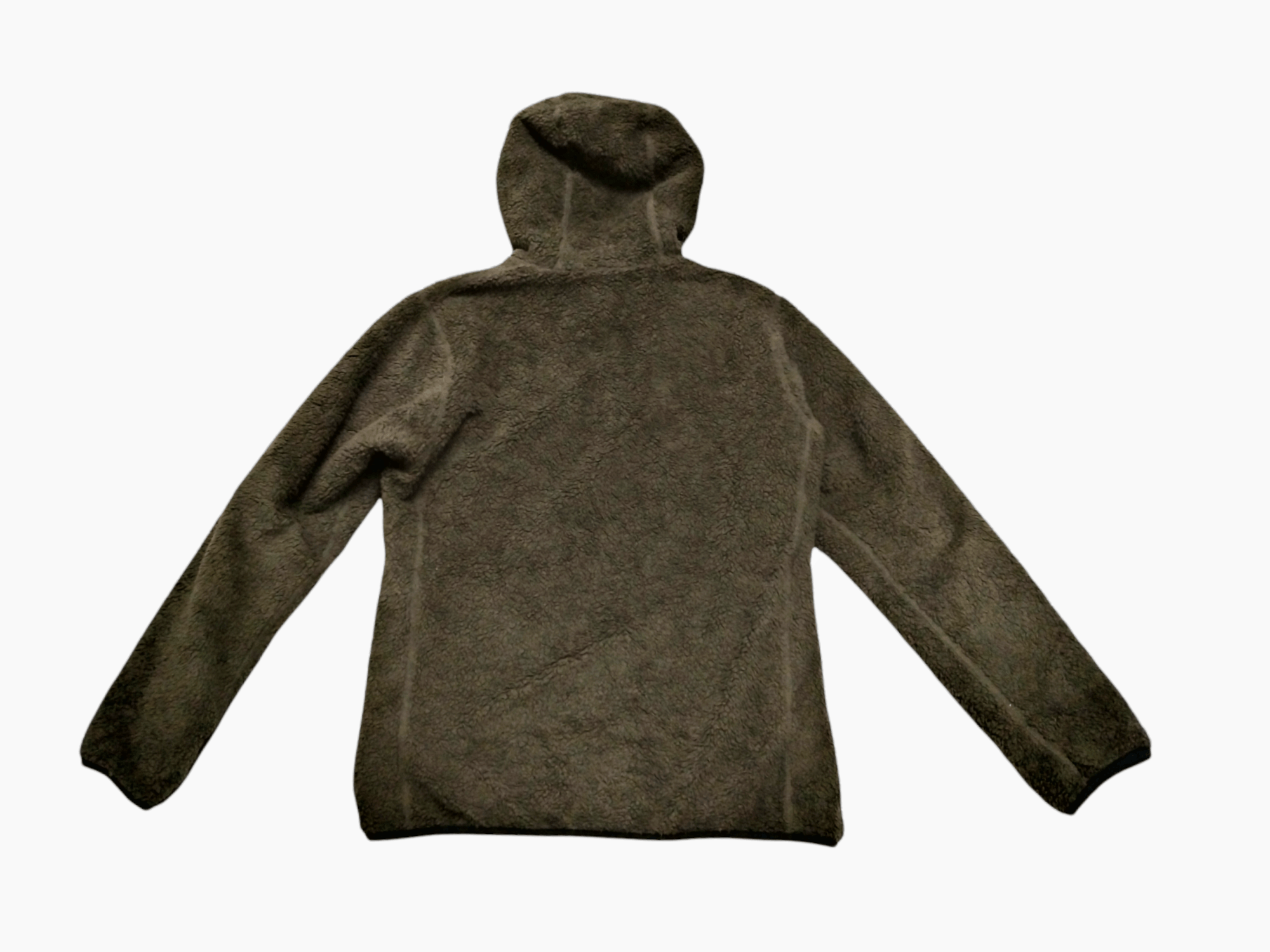 REVERSIBLE CAMO/SHERPA HOODIE JACKET