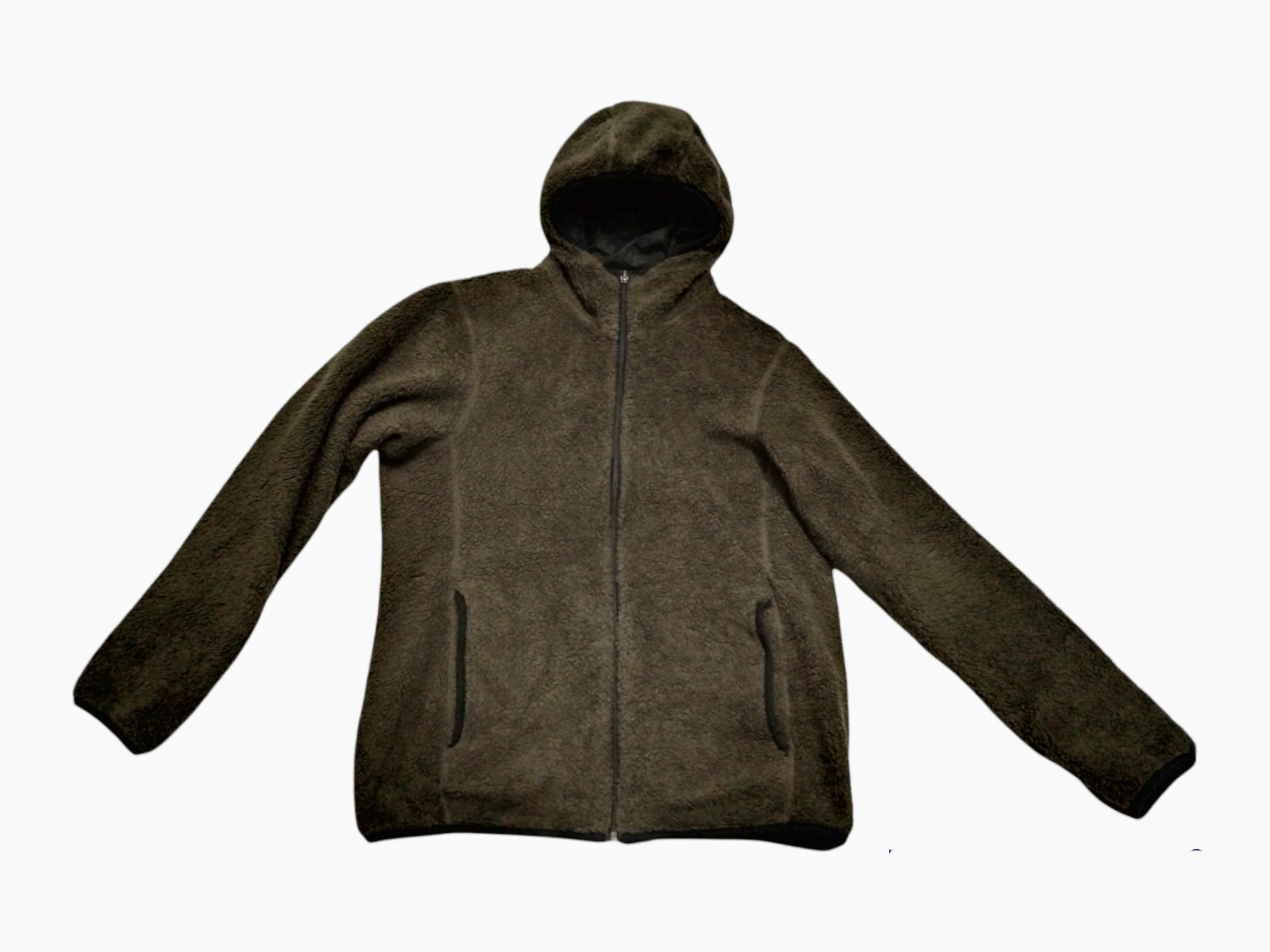 REVERSIBLE CAMO/SHERPA HOODIE JACKET