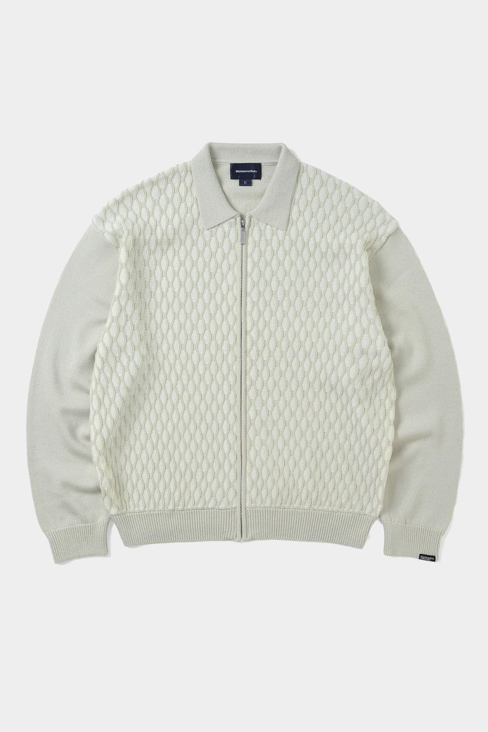 Thisisneverthat Zip Up Cardigan