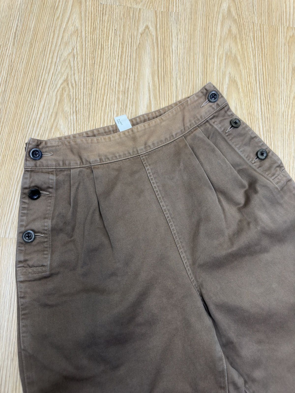 Designer × Margaret Howell × Vintage Margaret Howell Baggy Crop Brown Pant Size 28 J746 Size US 28 / EU 44 - 3 Thumbnail