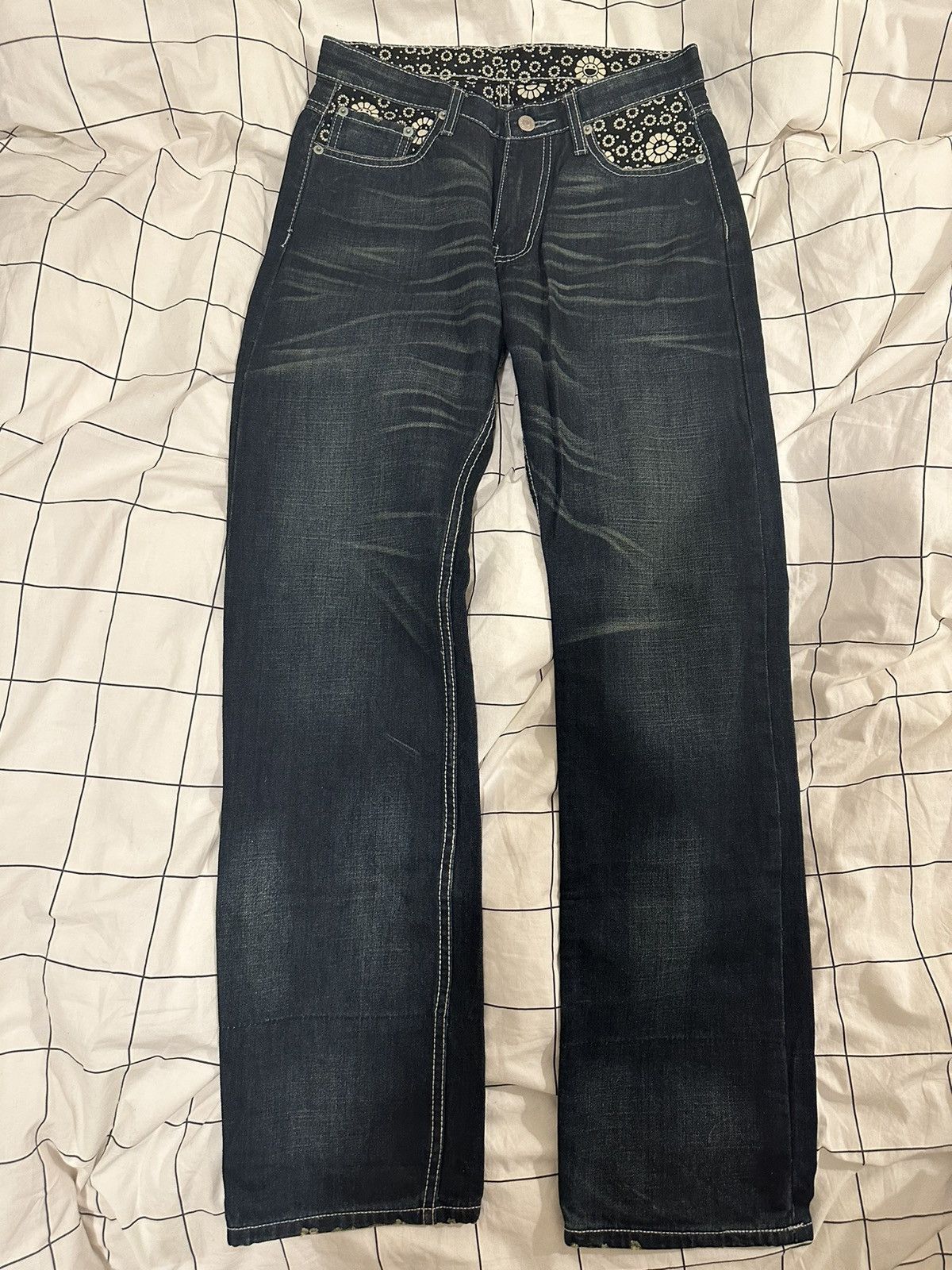 Amazon.co.jp: Murakami Takashi Denim Size W28/L32 : Clothing 