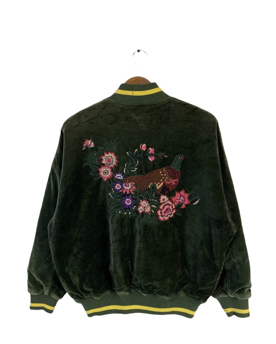 Hiroko Koshino Homme Hiroko Koshino Japanese Brands Velvet Green Jacket Size US L / EU 52-54 / 3 - 1 Thumbnail
