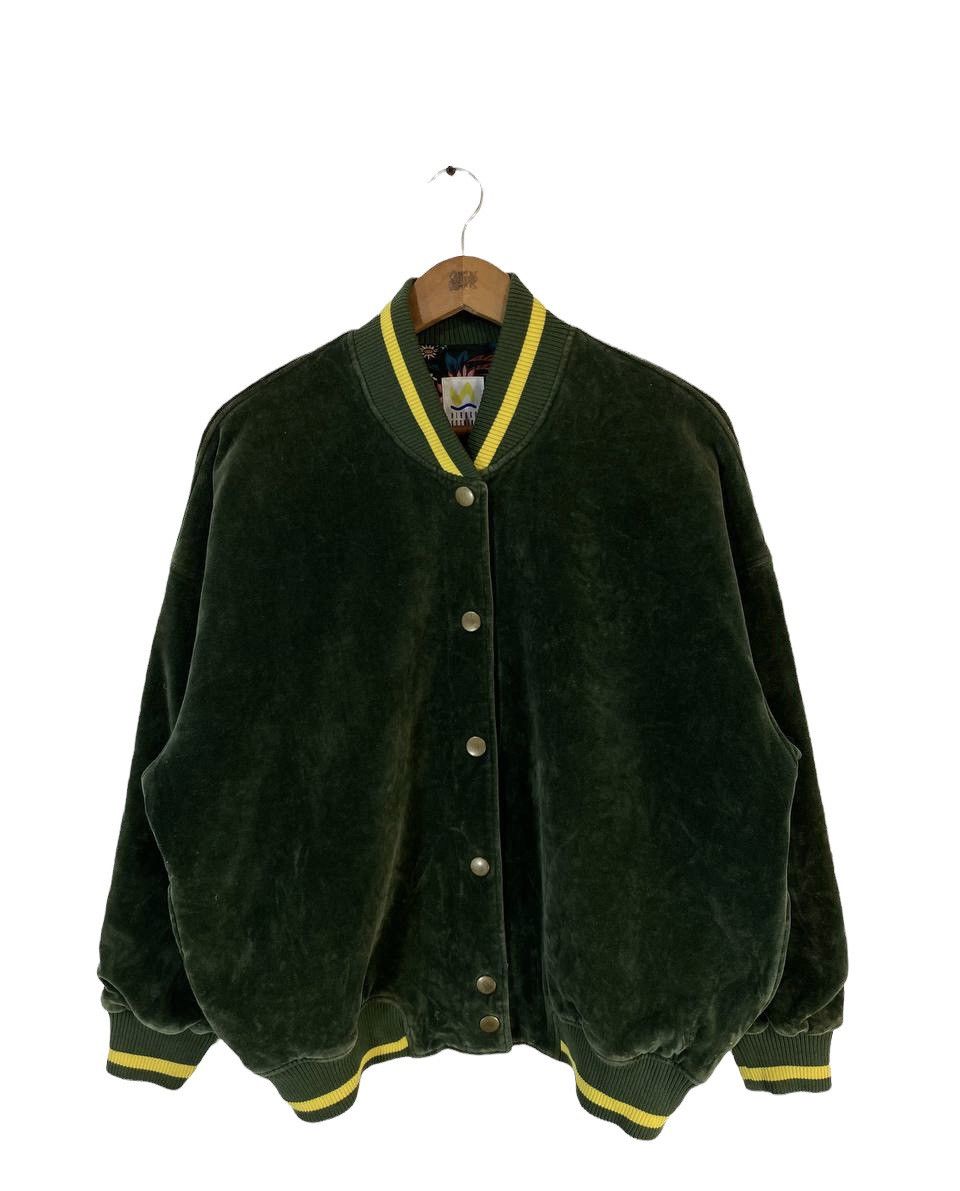 Hiroko Koshino Homme Hiroko Koshino Japanese Brands Velvet Green Jacket Size US L / EU 52-54 / 3 - 2 Thumbnail