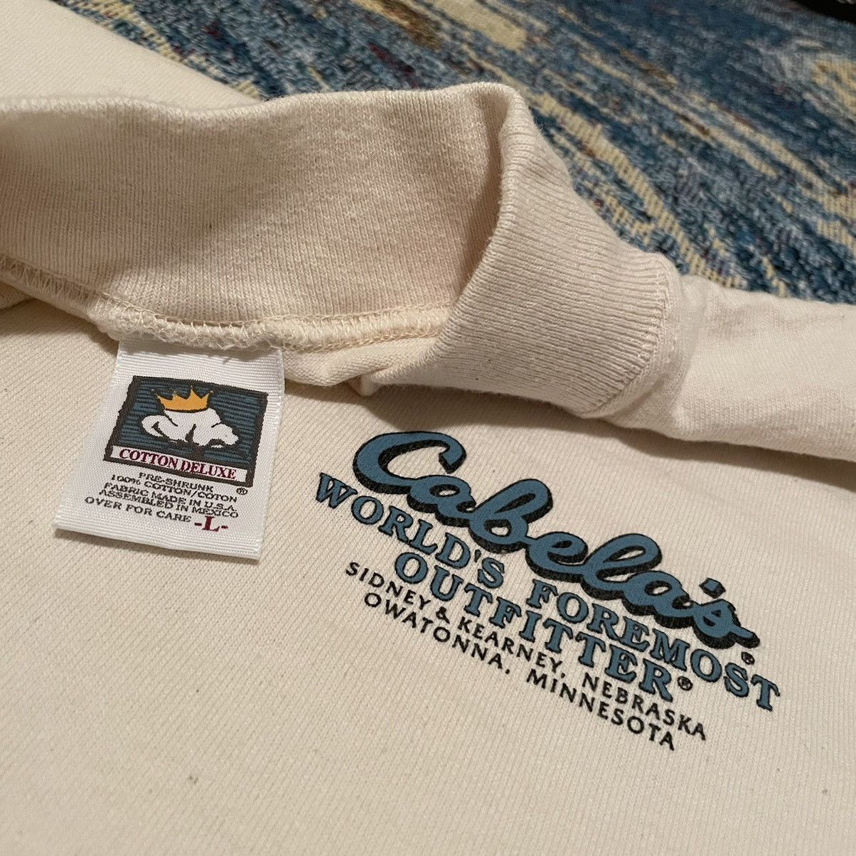 Cabelas × Vintage Vintage 90’s Cabela’s Mock Neck Shirt Size US L / EU 52-54 / 3 - 4 Thumbnail