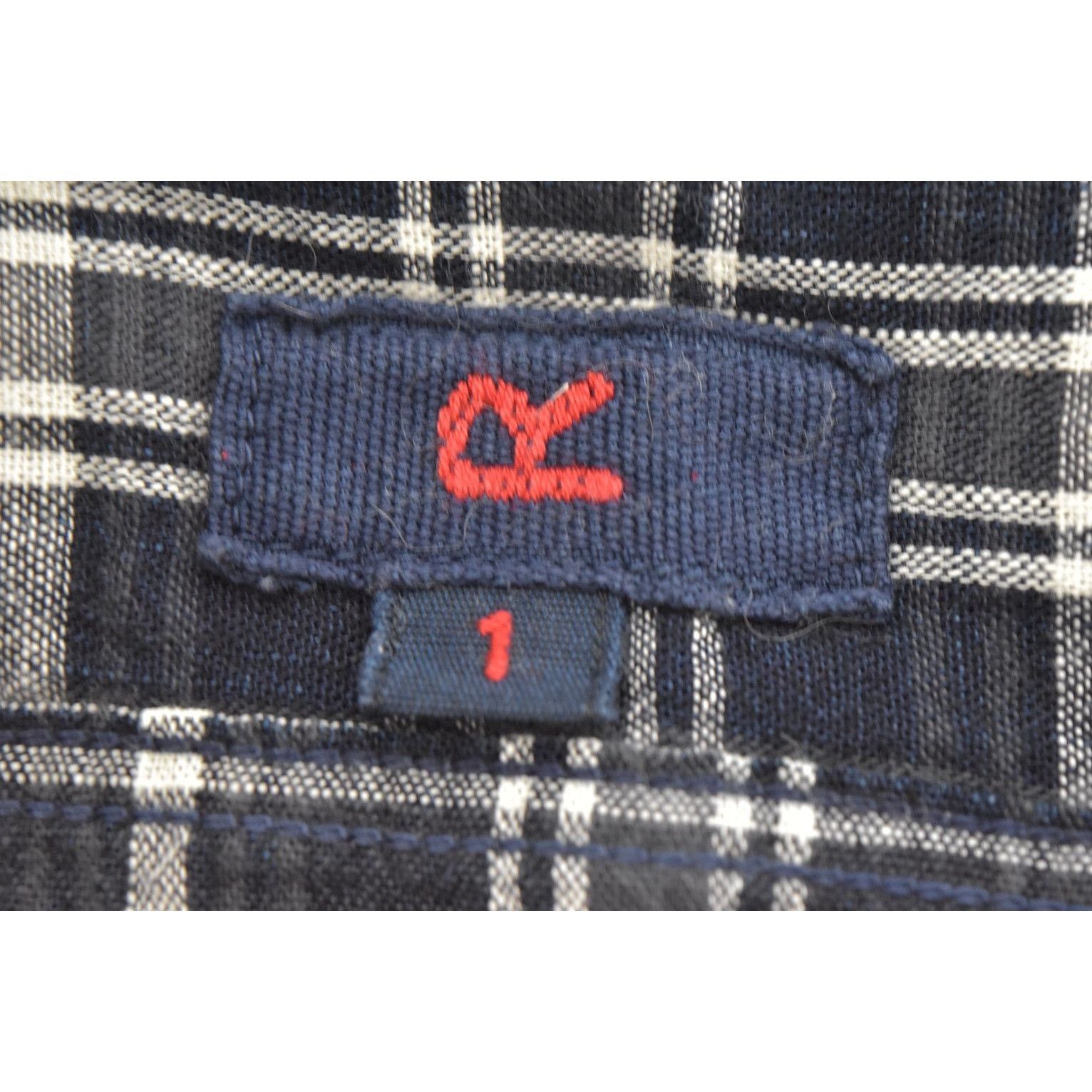 45rpm × Japanese Brand checker shirt 29316 - 873 50 Size US S / EU 44-46 / 1 - 3 Thumbnail