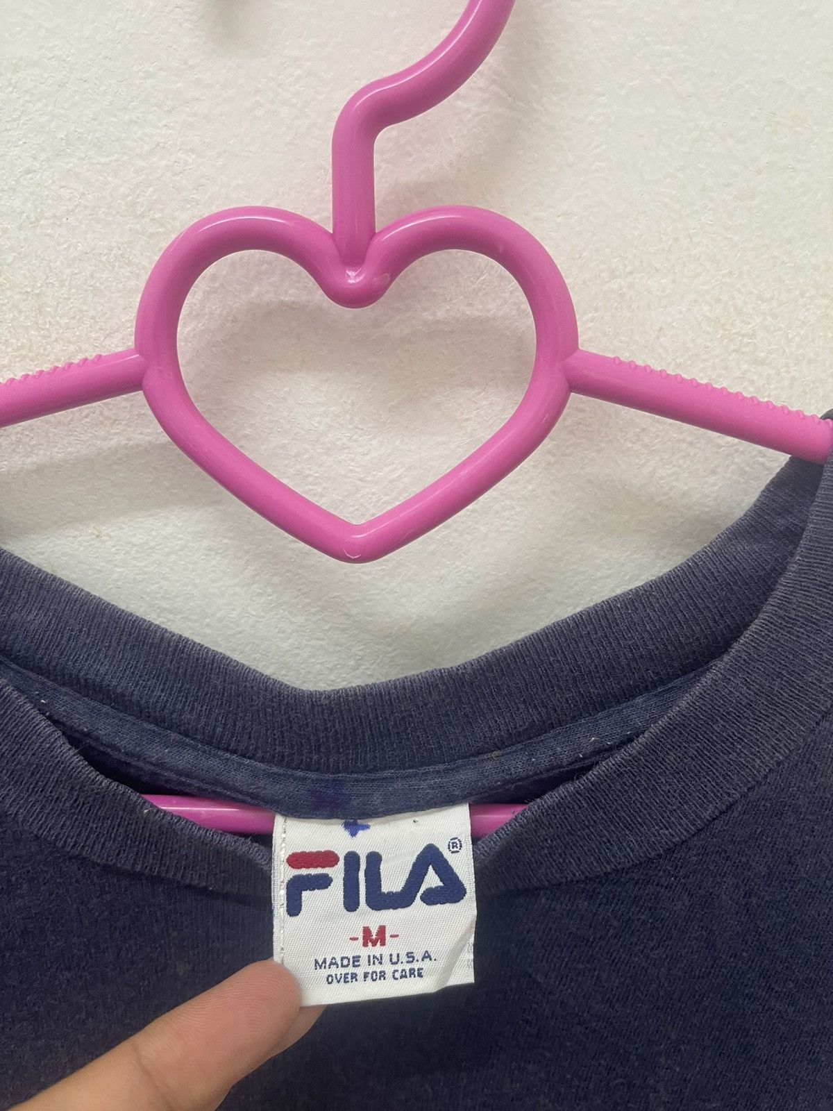 Fila Rare Vintage FILA Spell Out Big Logo Made in USA Size US M / EU 48-50 / 2 - 3 Thumbnail