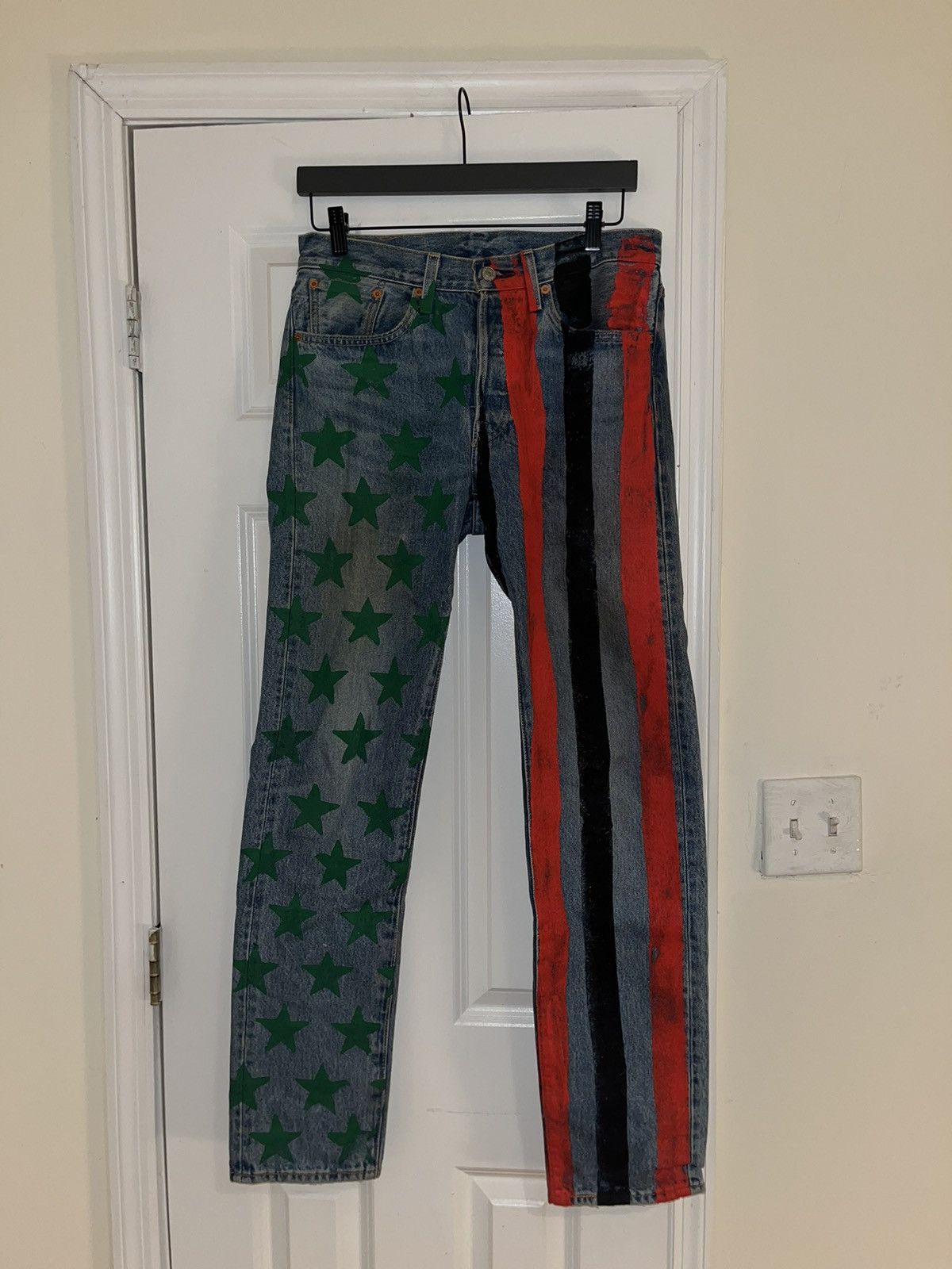 Cactus Plant Flea Market × DENIM TEARS CPFM Levi’s 501 Jeans Size US 29 - 1 Thumbnail
