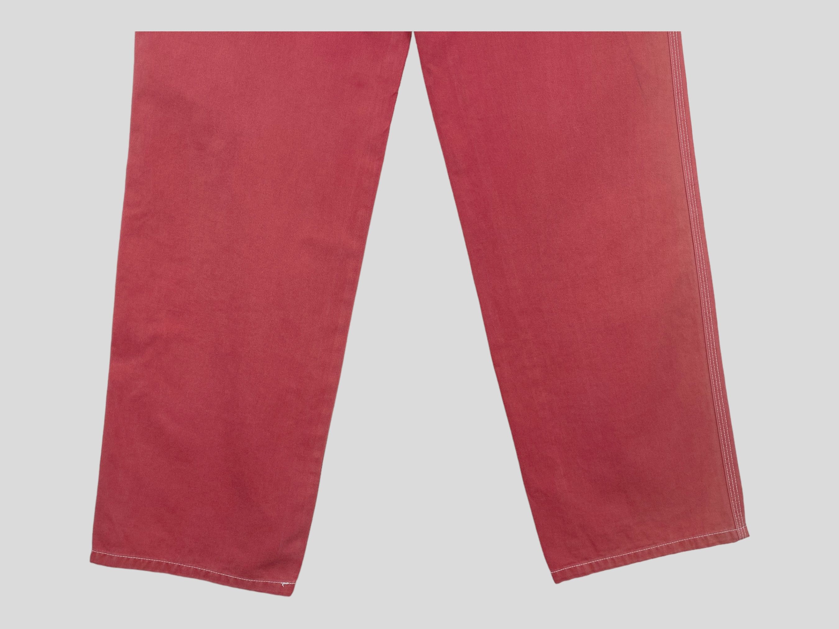 Japanese Brand Bee Bell Carpenter Jeans Hickory Skateboard Jeans Size US 28 / EU 44 - 9 Thumbnail