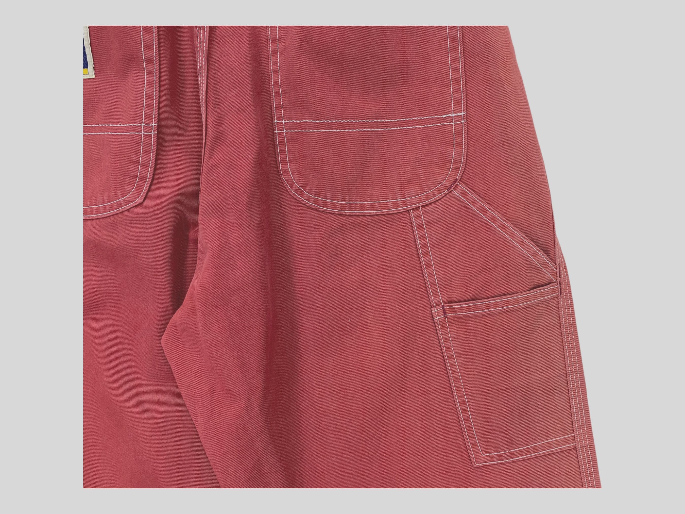 Japanese Brand Bee Bell Carpenter Jeans Hickory Skateboard Jeans Size US 28 / EU 44 - 10 Thumbnail