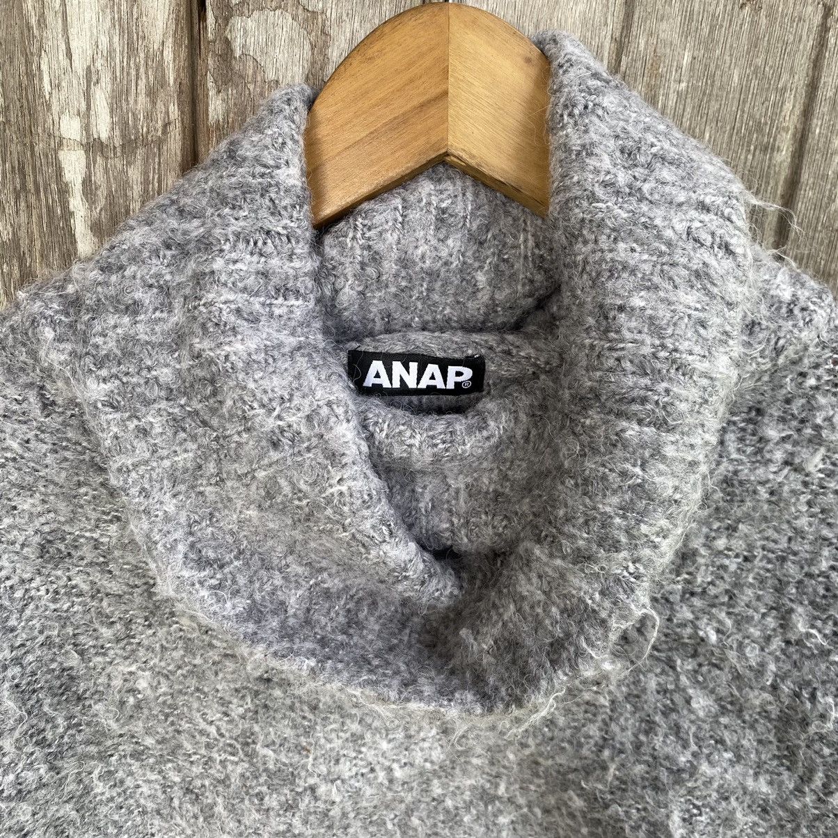 Japanese Brand Mohair Anap Japanese Brand Wool Knitwear ERD GRUNGE LGB Size US M / EU 48-50 / 2 - 2 Thumbnail