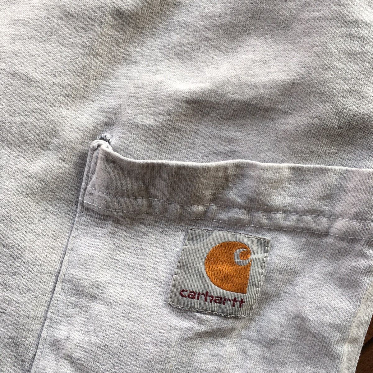 Carhartt 💥SICK💥Thrashed Distressed Carhartt Pocket ERD GHOST TEE Size US L / EU 52-54 / 3 - 3 Thumbnail