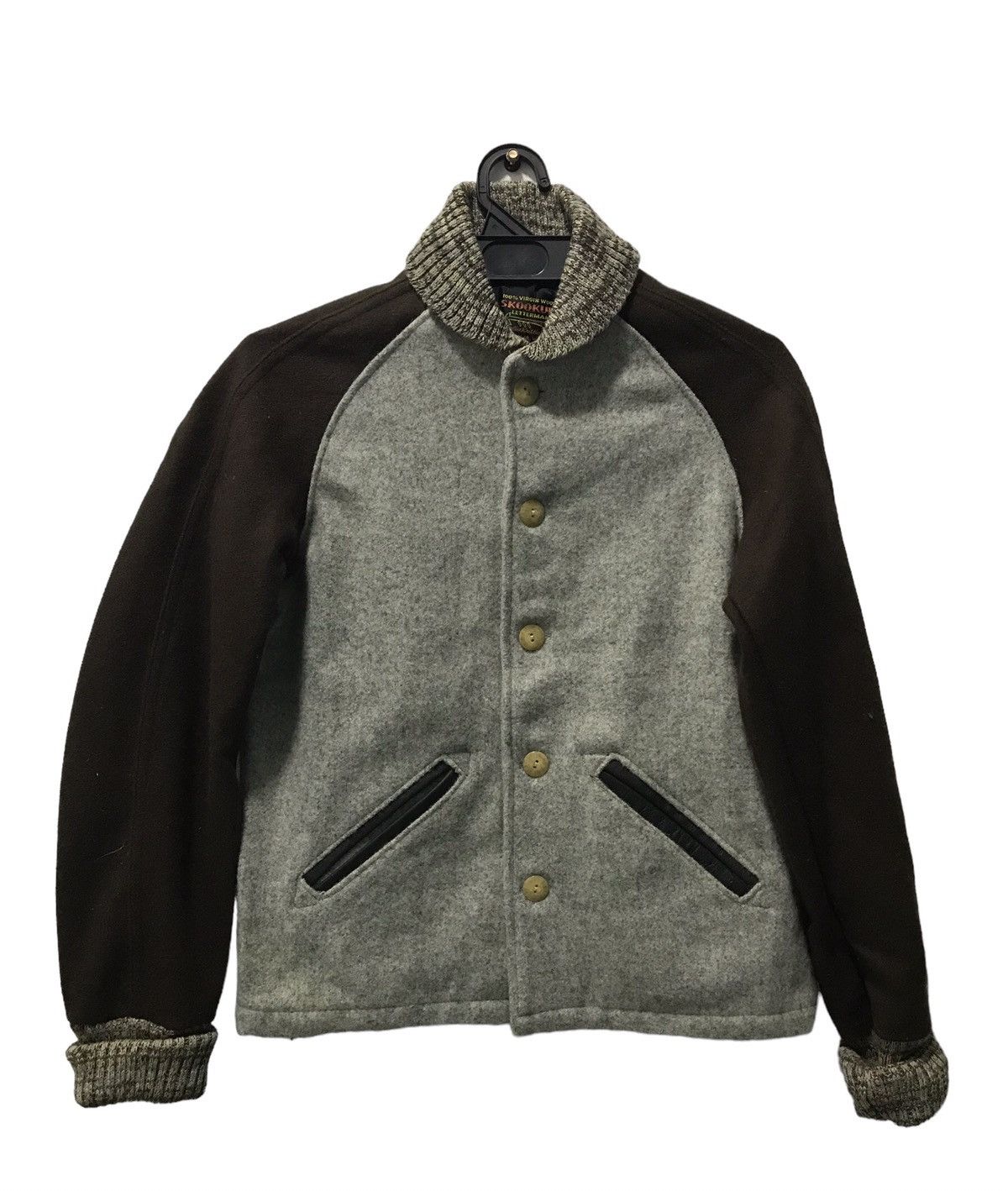 Skookum SKOOKUM LETTERMAN WOOL JACKET Size US M / EU 48-50 / 2 - 1 Thumbnail