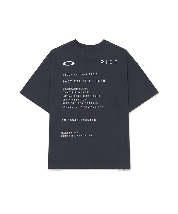 oakley × pietメタル 2.0 Tシャツ　ブラック　Mサイズ季節感夏春