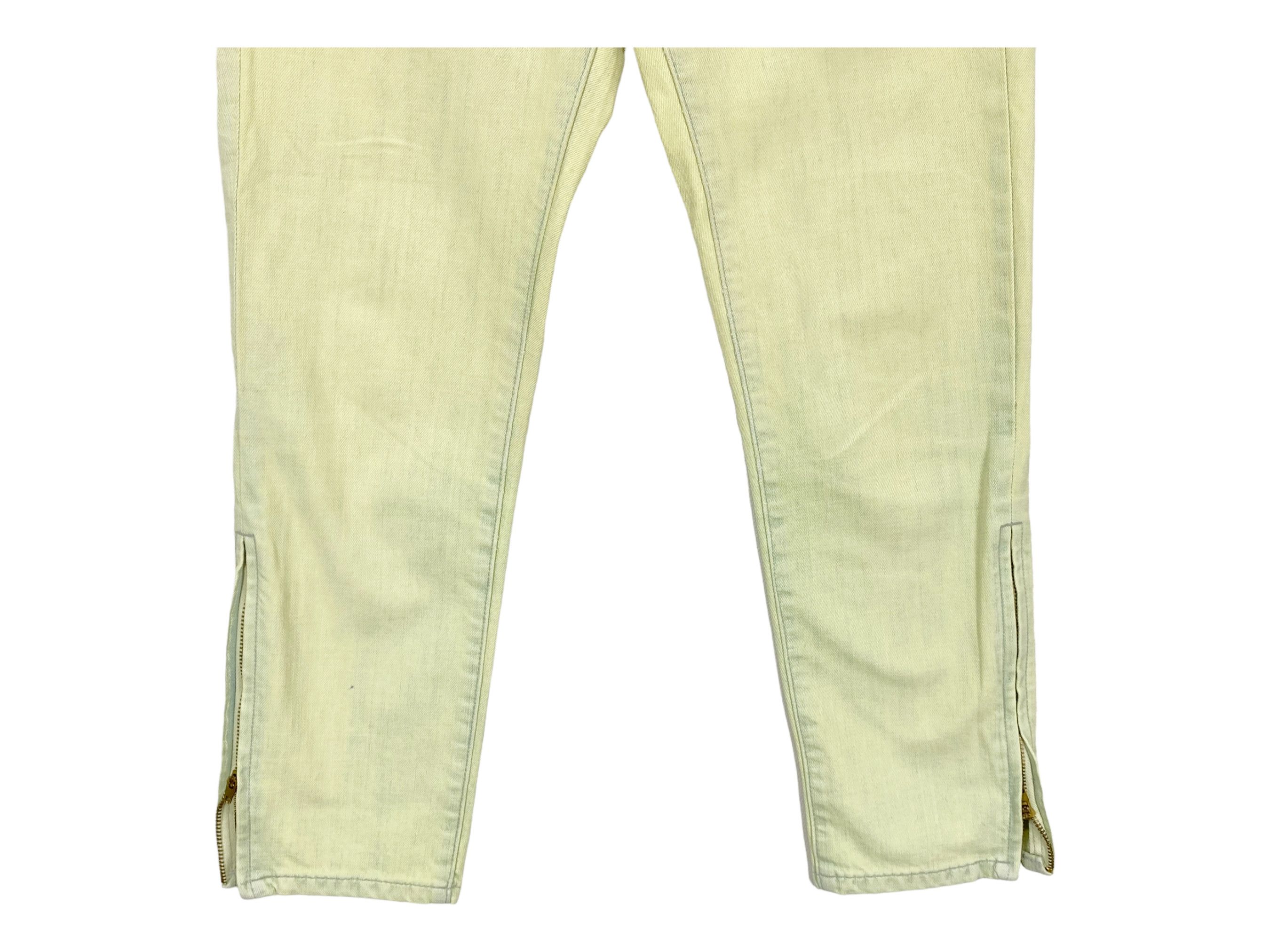 Paul Smith Paul Smith Cropped Jeans – Slim Fit Ankle-Length Denim Pants Size 28" / US 6 / IT 42 - 11 Thumbnail