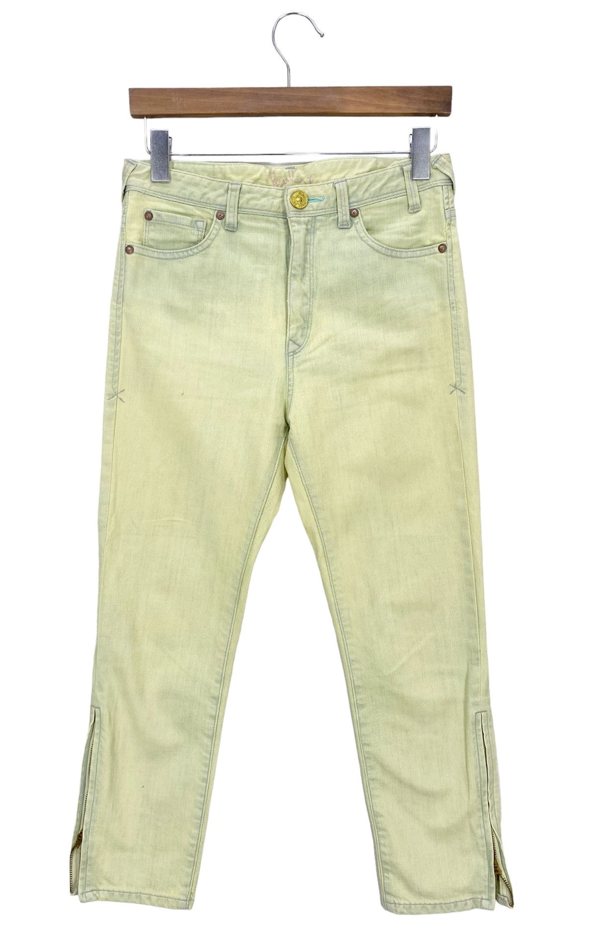 Paul Smith Paul Smith Cropped Jeans – Slim Fit Ankle-Length Denim Pants Size 28" / US 6 / IT 42 - 2 Thumbnail