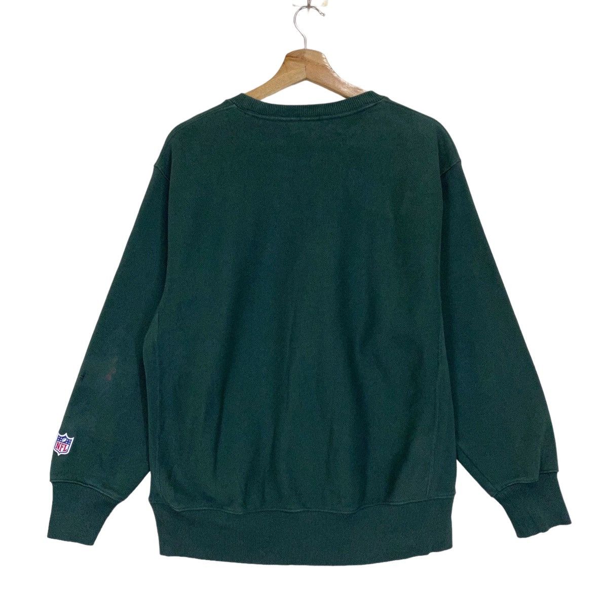 NFL NFL Ny Jets Big Logo Crewneck Sweatshirt Size US M / EU 48-50 / 2 - 8 Thumbnail