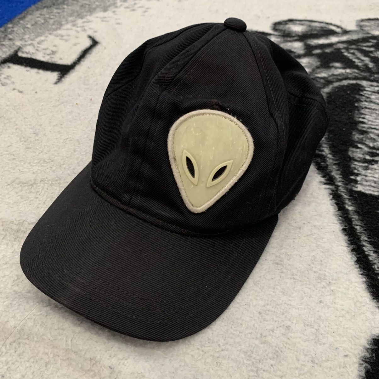 Vintage Alien Workshop Hat Glow In The Dark Logo and Strap