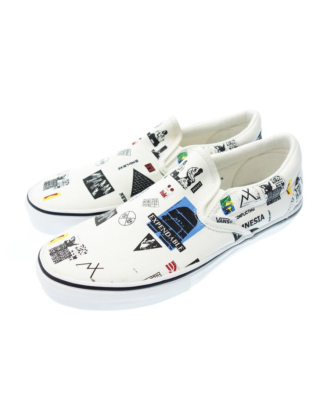 Raf Simons 2005 Comme Des Garcons + Colette Vans Slip On Size US 9 / EU 42 - 1 Thumbnail