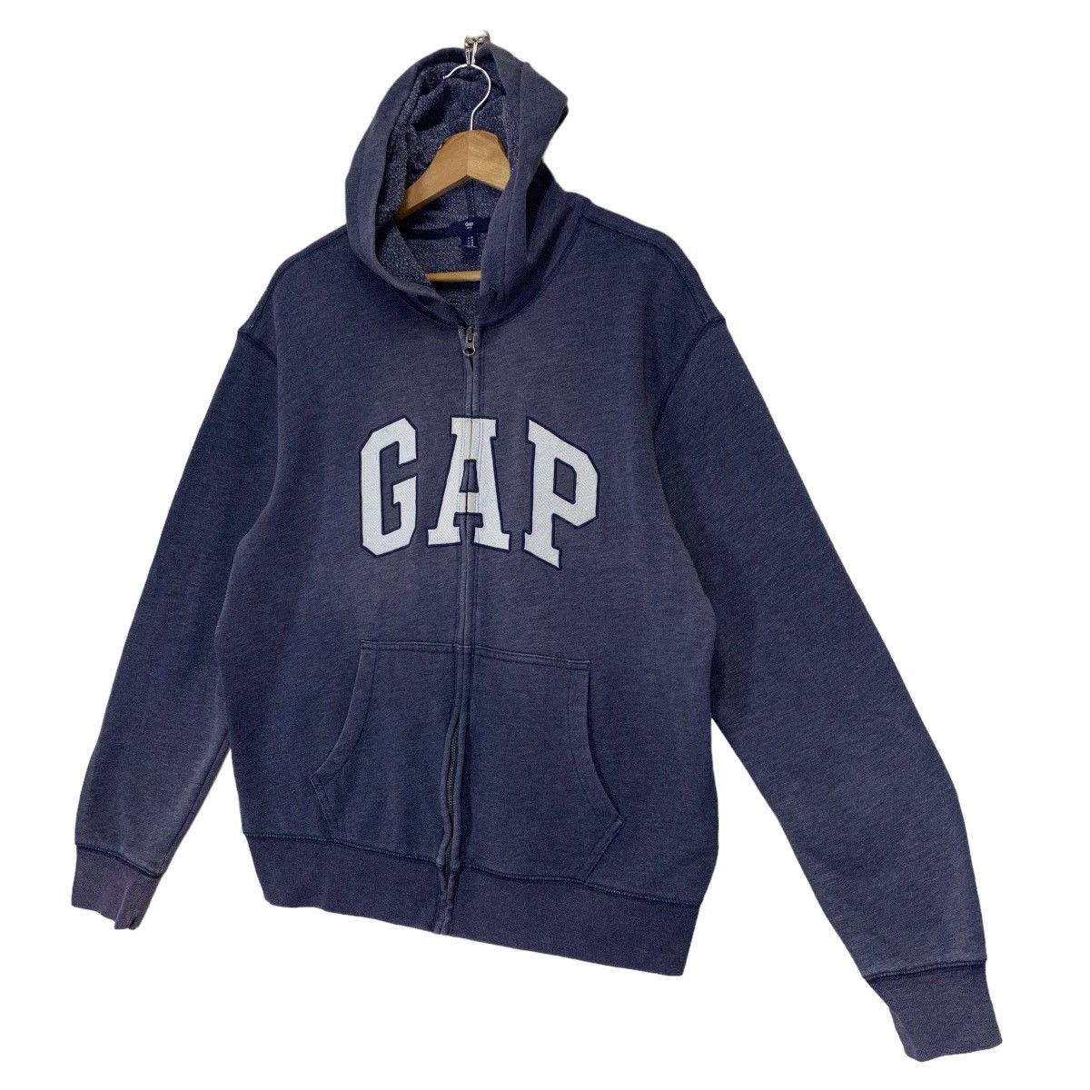 Gap × Vintage Vintage GAP Sweatshirt Big Logo Crewneck Size M Size US M / EU 48-50 / 2 - 3 Thumbnail