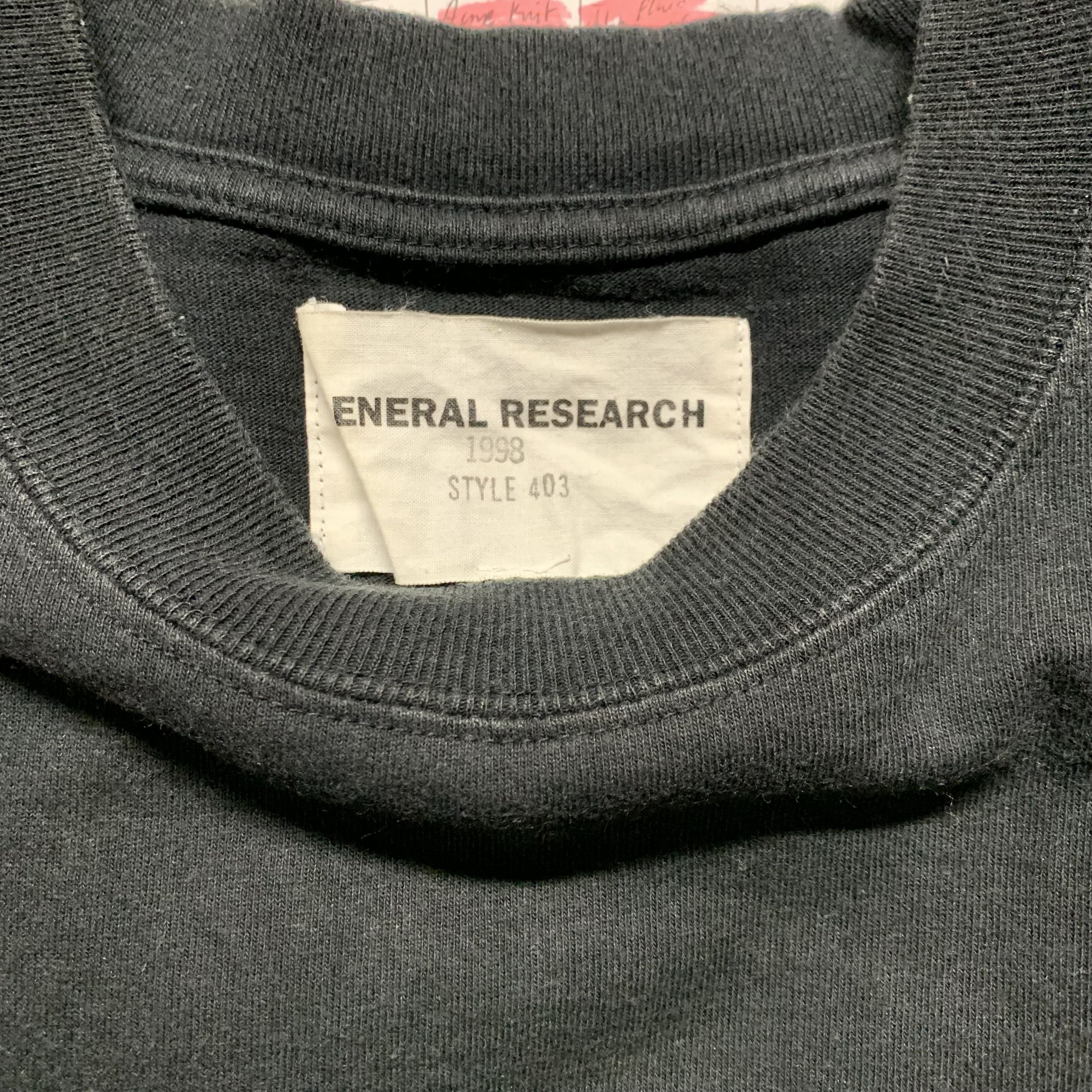 General Research 1998 Box Logo / Cargo T-Shirt Size US M / EU 48-50 / 2 - 4 Thumbnail