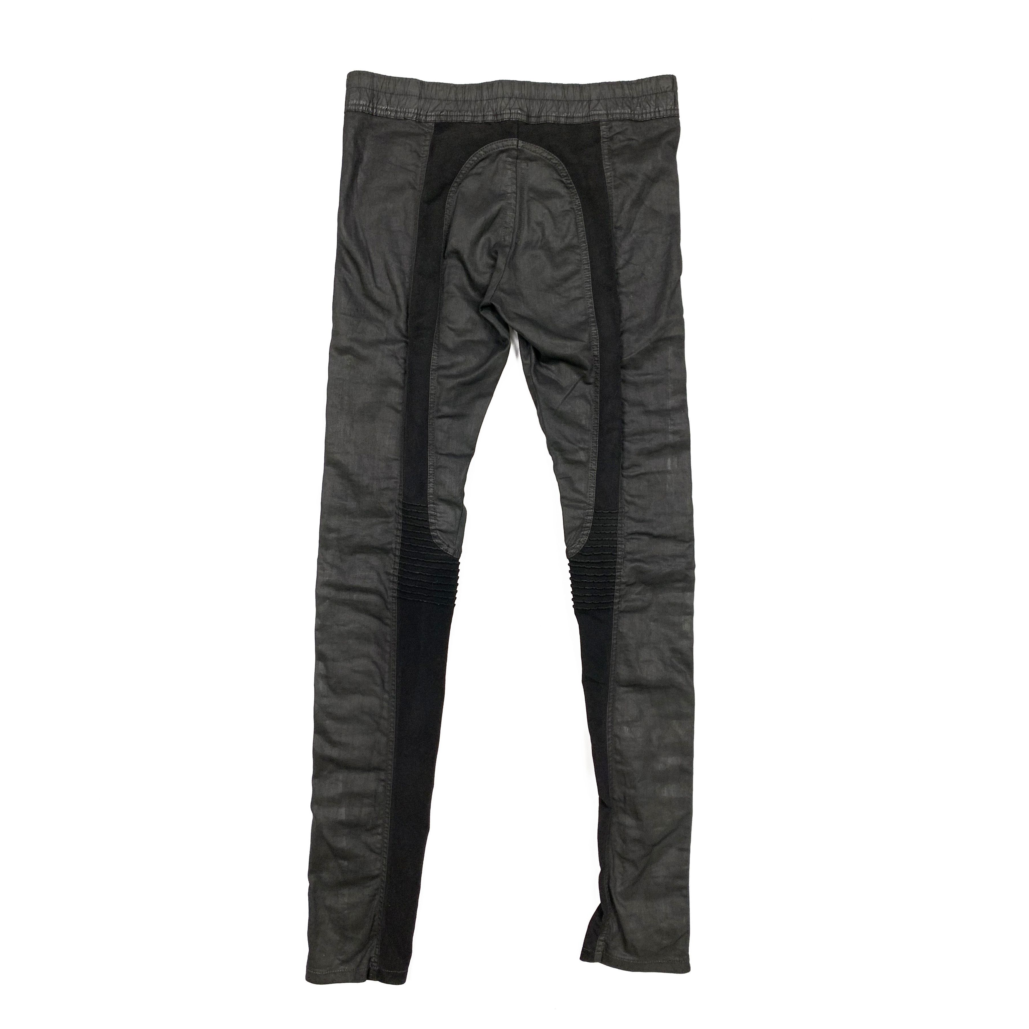 Rick Owens Waxed Biker / Memphis Pants Size US 32 / EU 48 - 4 Thumbnail