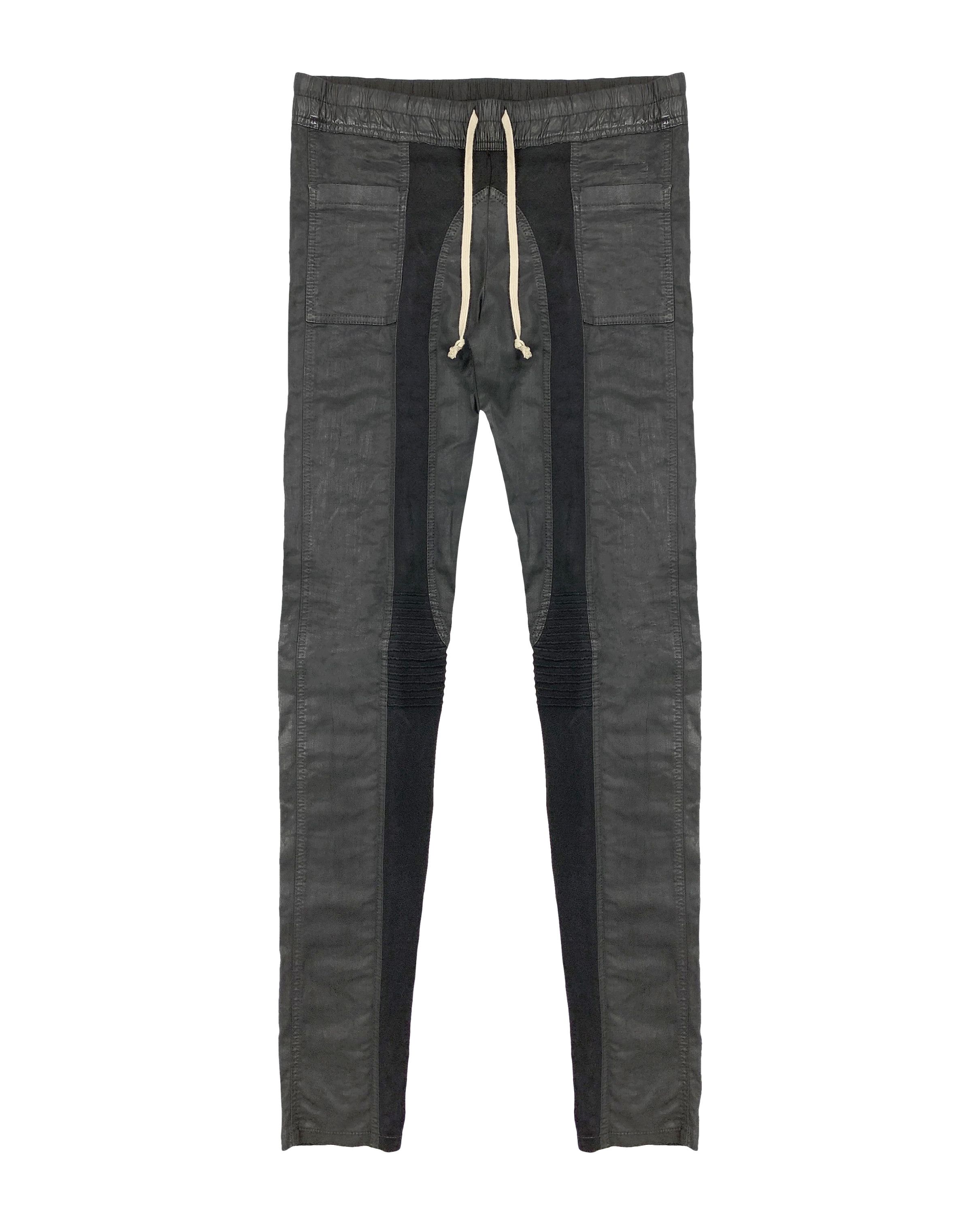 Rick Owens × Rick Owens Drkshdw Waxed Biker / Memphis Pants Size 32" / US 10 / IT 46 - 1 Thumbnail