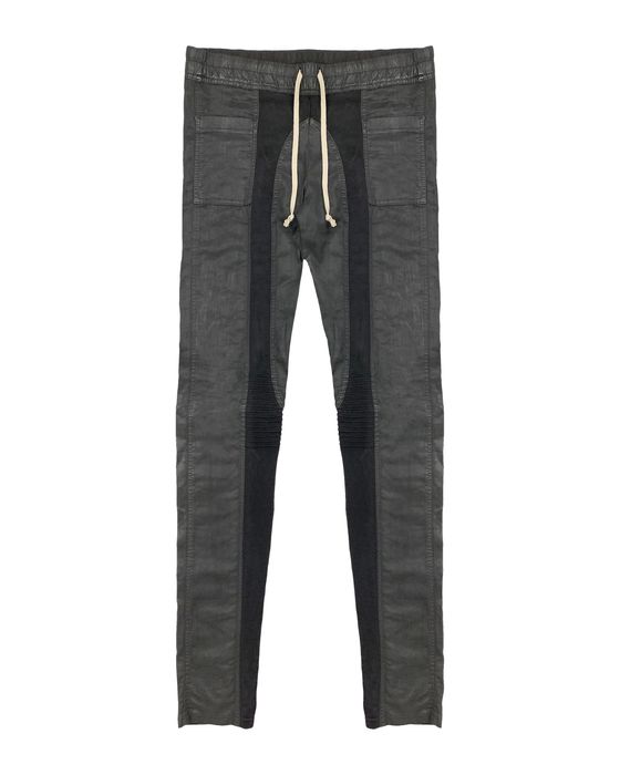 Rick Owens Waxed Biker / Memphis Pants | Grailed