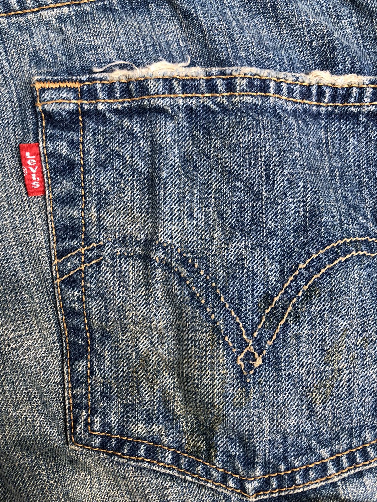 Levi's × Vintage Size 30 Levis 501 reworked distressed denim Size US 30 / EU 46 - 11 Thumbnail