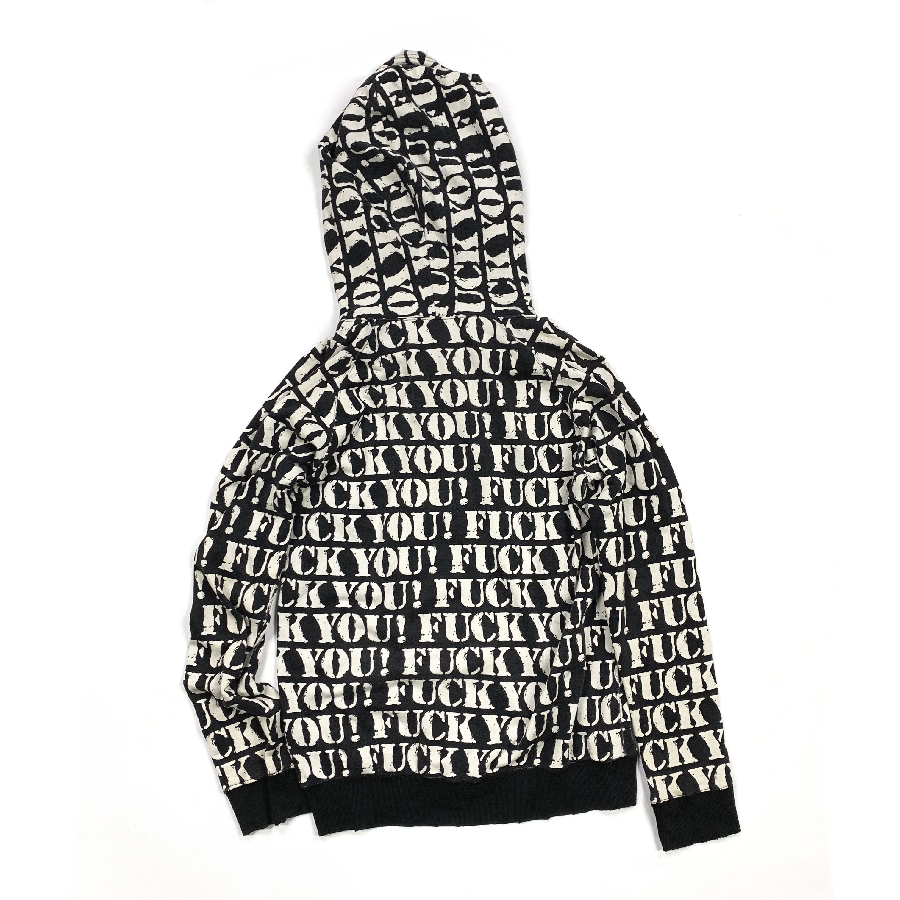 06ss ガンズ期 バングル NUMBER (N)INE FUCK YOU刻印 Number (N)ine Number Nine ss06 Fuck You hoodie | Grailed