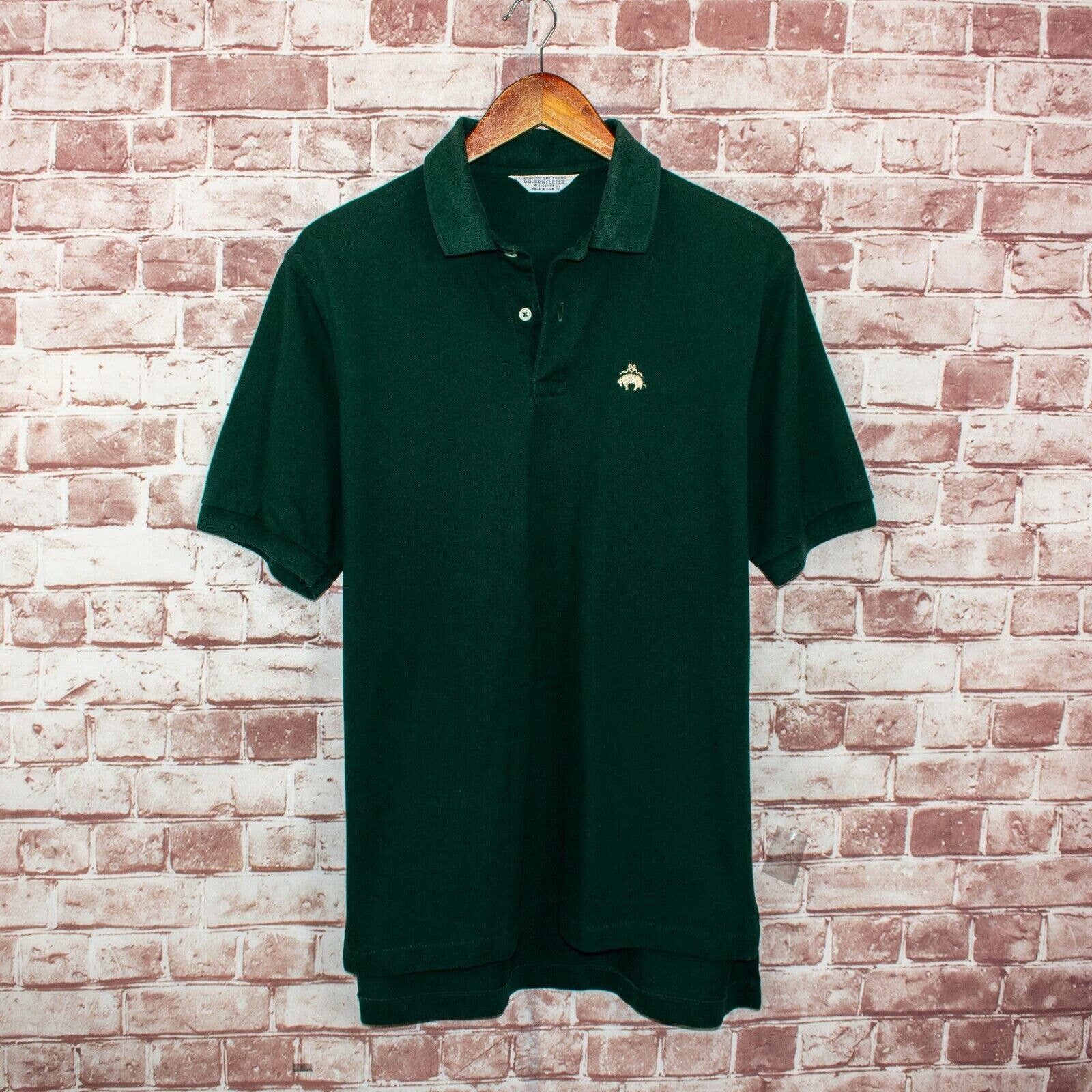 Brooks Brothers Brooks Brothers Golden Fleece Polo Green Cotton Made in