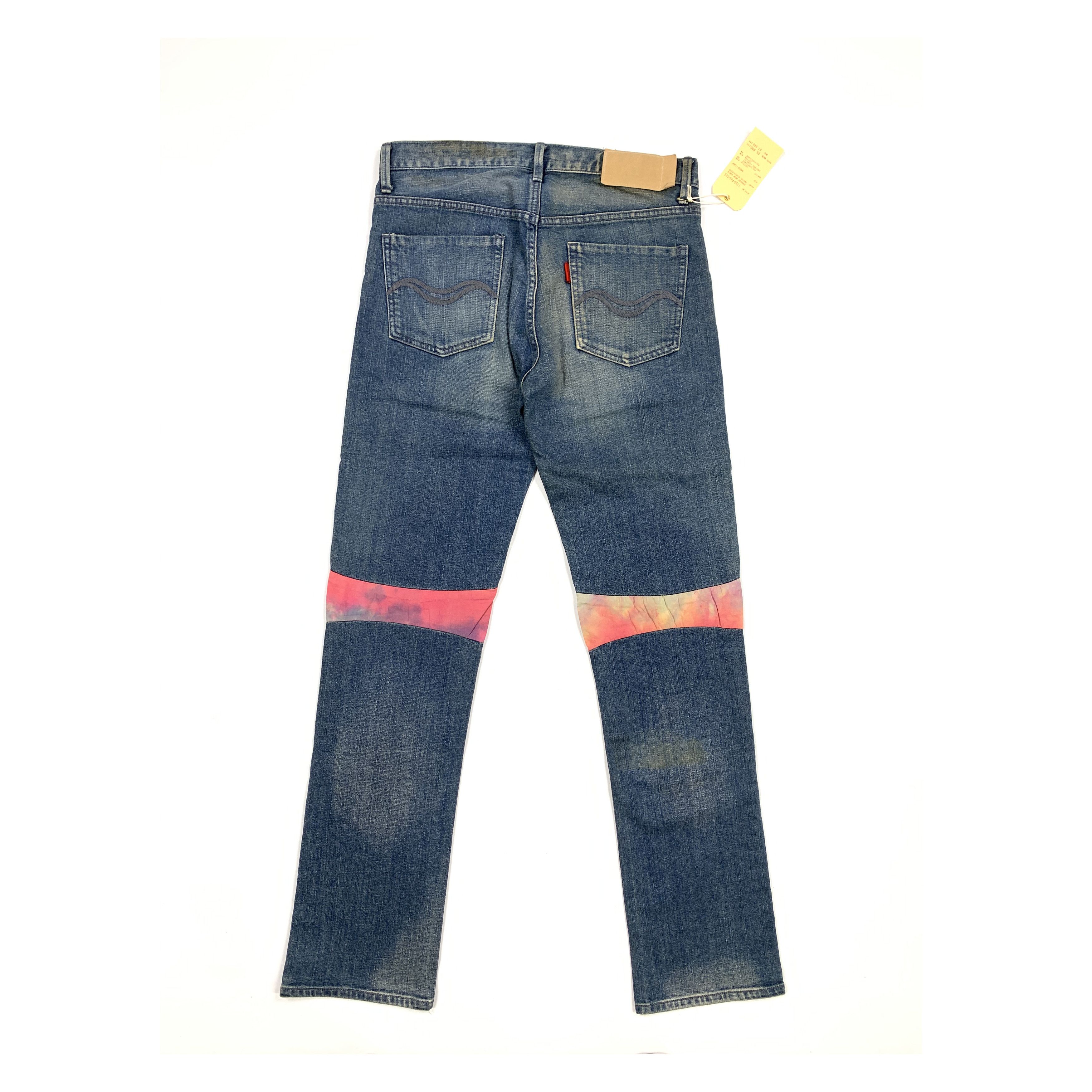 Sasquatchfabrix 2011 Tie Dyed Biker Denim Jeans Size US 29 - 4 Thumbnail