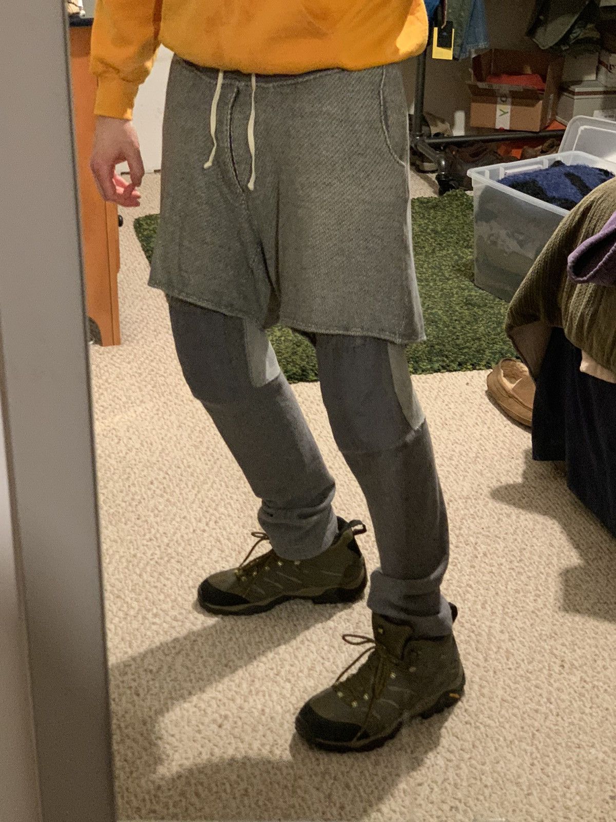 Sasquatchfabrix 2010 Layered Sweatpants Size US 31 - 13 Thumbnail