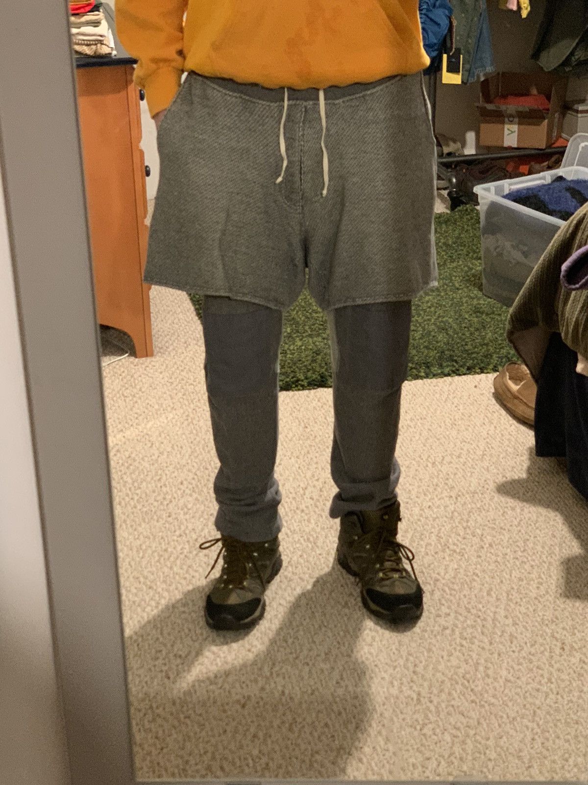 Sasquatchfabrix 2010 Layered Sweatpants Size US 31 - 12 Thumbnail