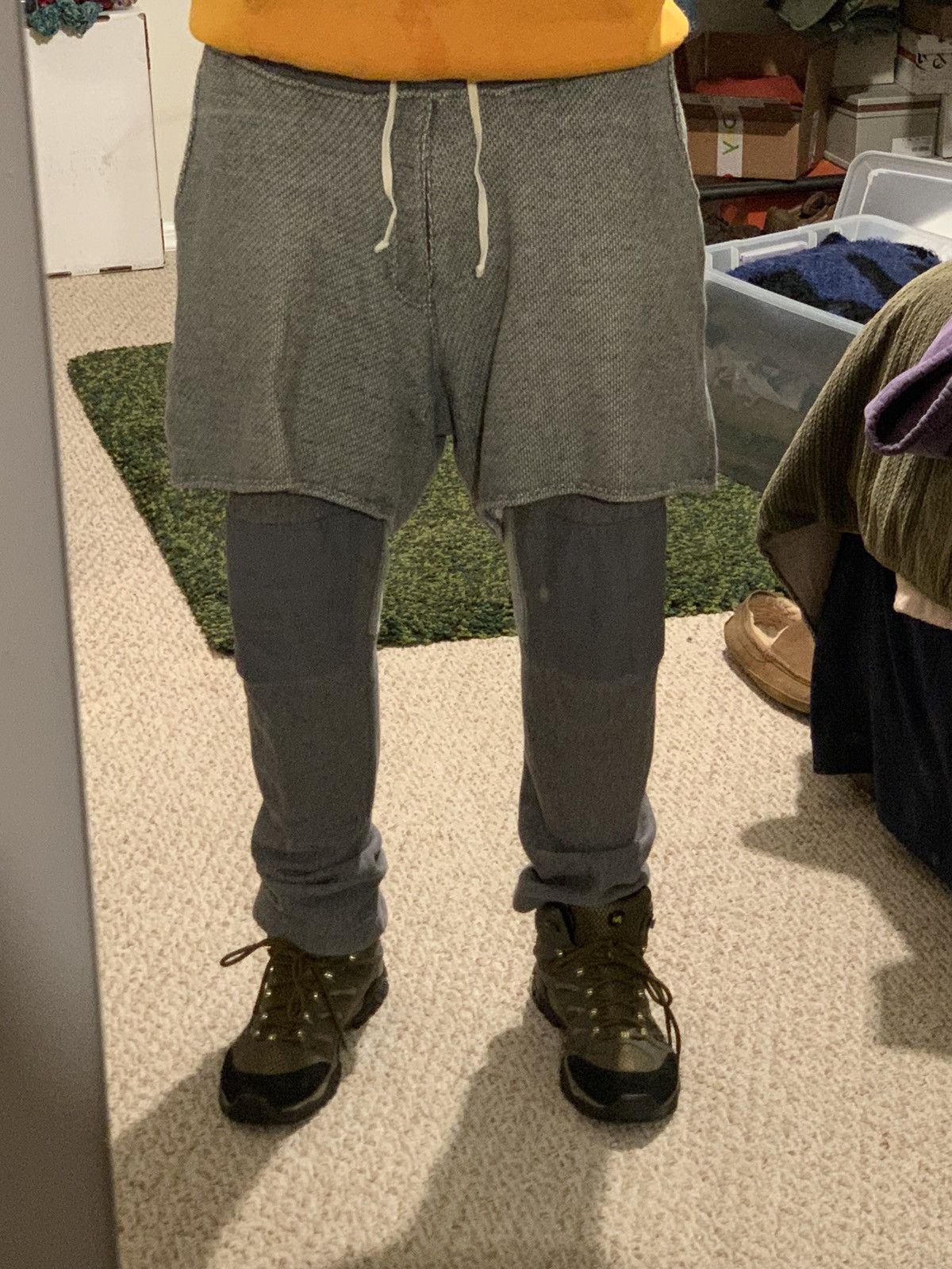 Sasquatchfabrix 2010 Layered Sweatpants Size US 31 - 9 Thumbnail