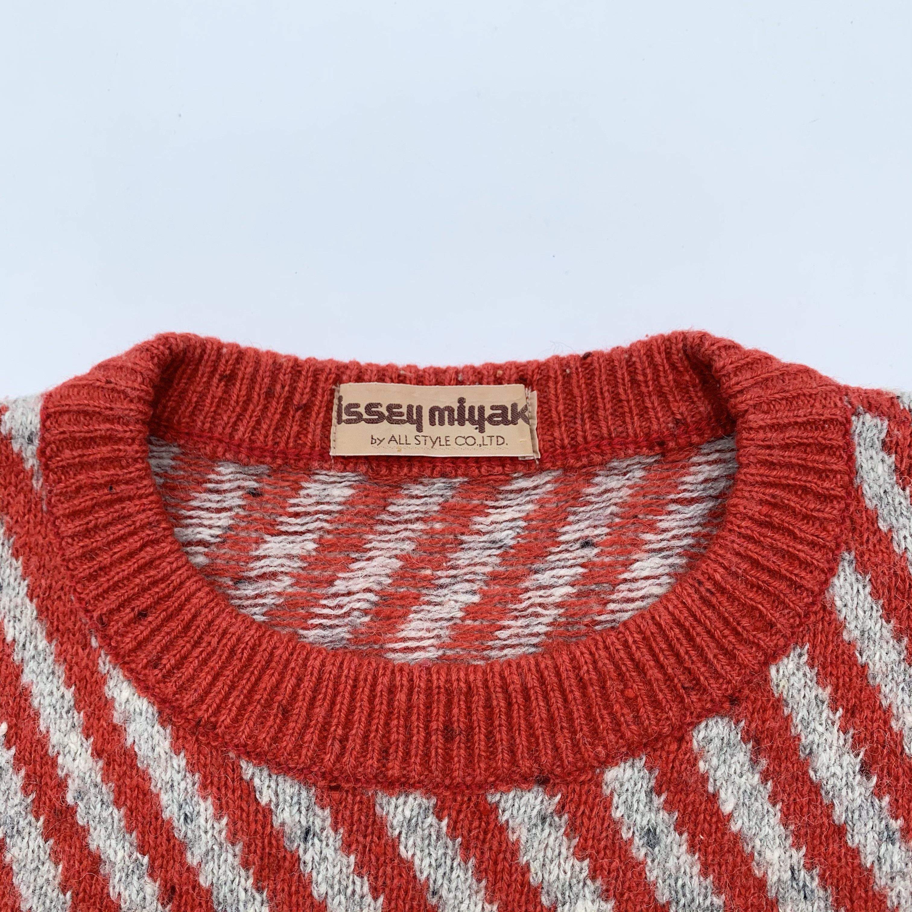 Issey Miyake 80s Geometric Knit Size US M / EU 48-50 / 2 - 5 Thumbnail