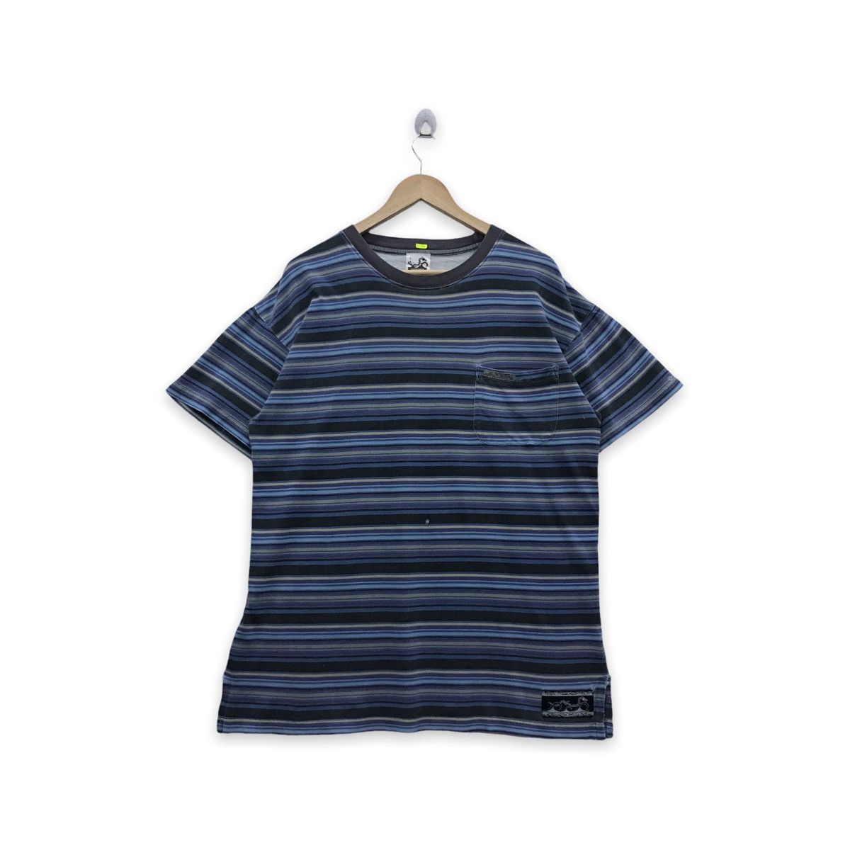 Rare!! Flying Surfing Surf Stripe tee