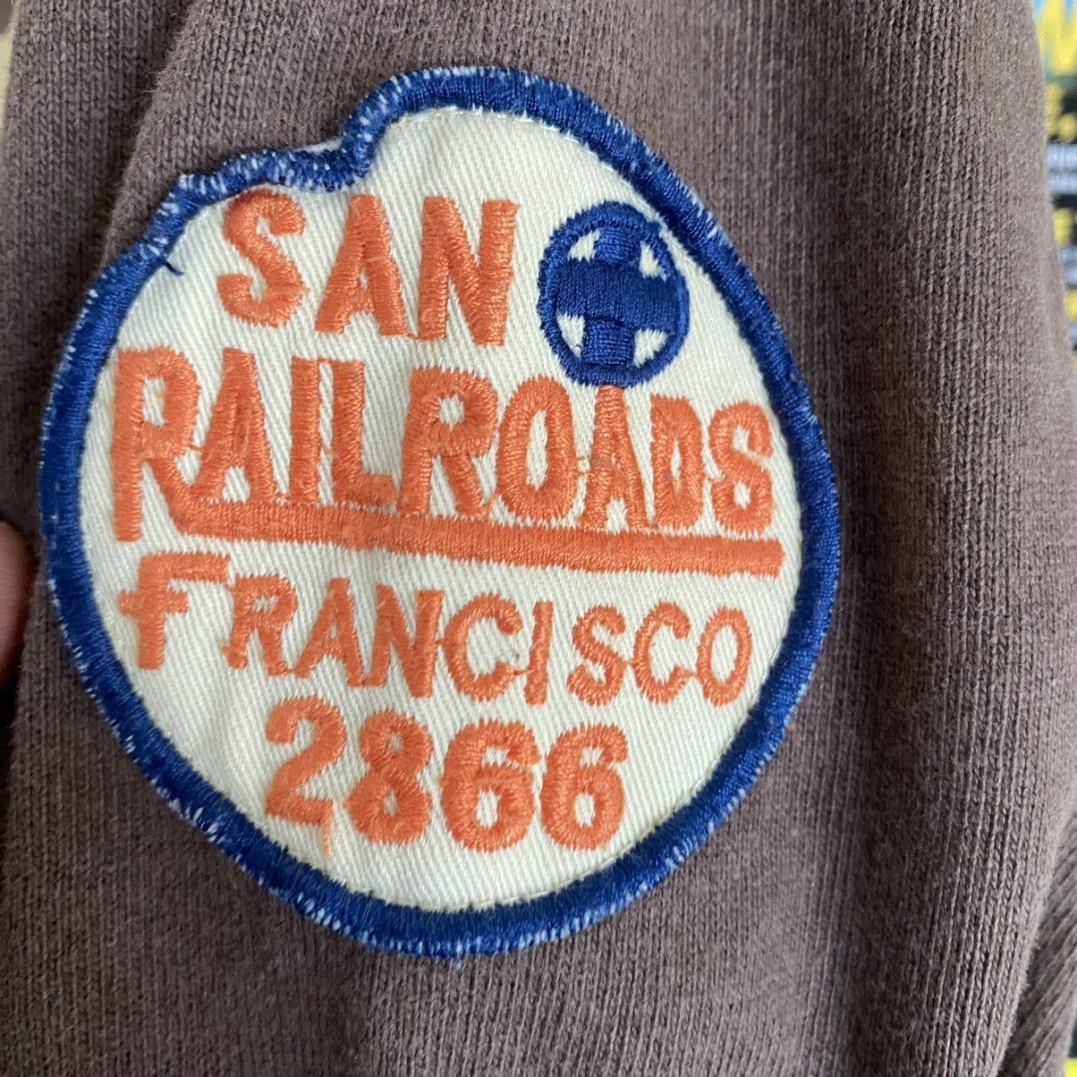 Vintage Vintage Thrift Standard San Francisco Rail Roads Distressed Size US S / EU 44-46 / 1 - 5 Thumbnail