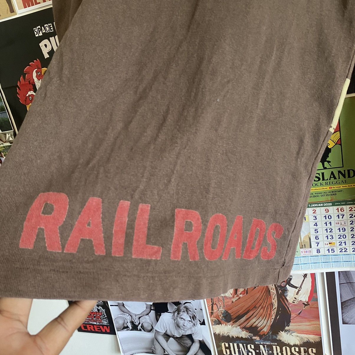 Vintage Vintage Thrift Standard San Francisco Rail Roads Distressed Size US S / EU 44-46 / 1 - 3 Thumbnail